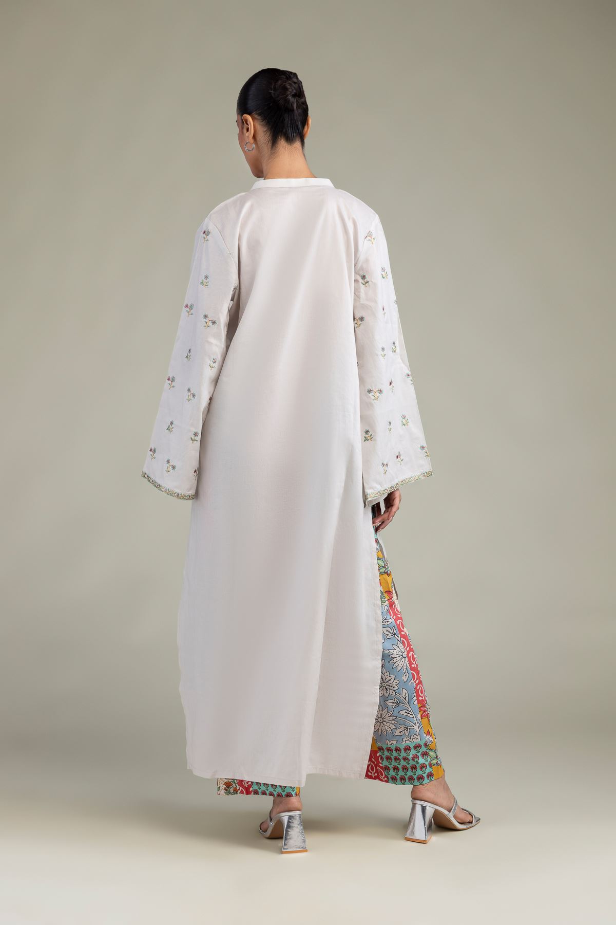 Embroidered Cambric Fabrics 2 Piece | Top and Bottom - A22-26-209FB1-VG