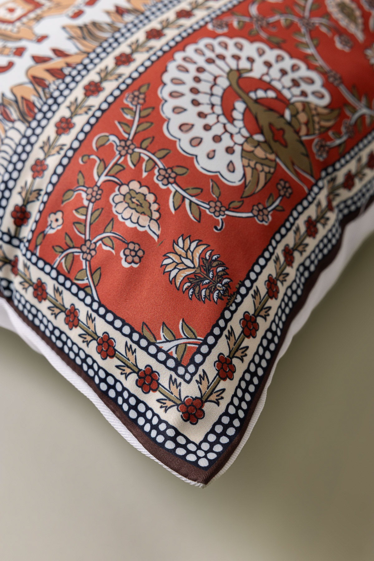 Printed Poly Sateen 13x21in Cushion Cover - 2-26-202-A-D-VG