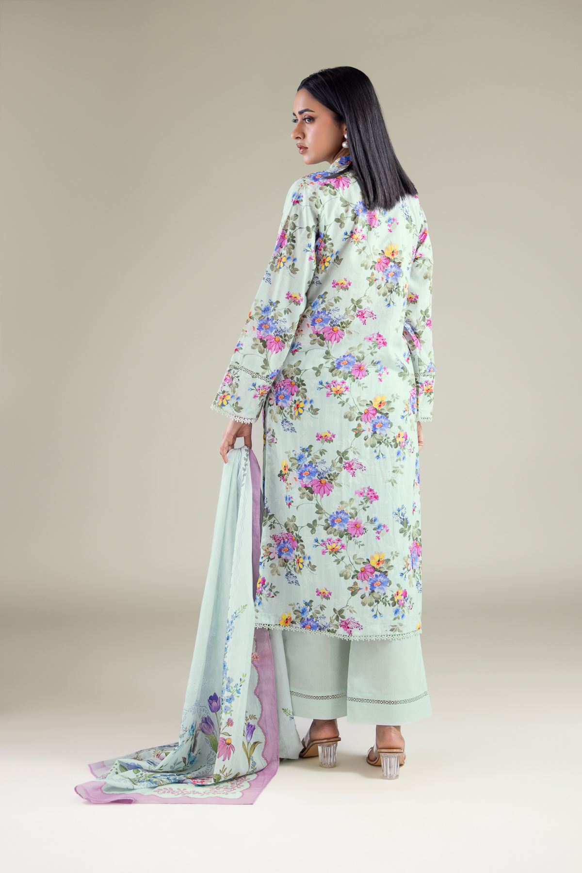 Embroidered Lawn 3-Piece Lawn Tailored - T-A11-26-114FF1-VG
