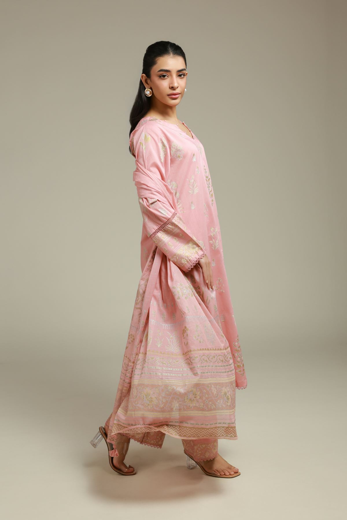 Printed Lawn Tailored 3 Piece - T-A22-26-108FI-VG