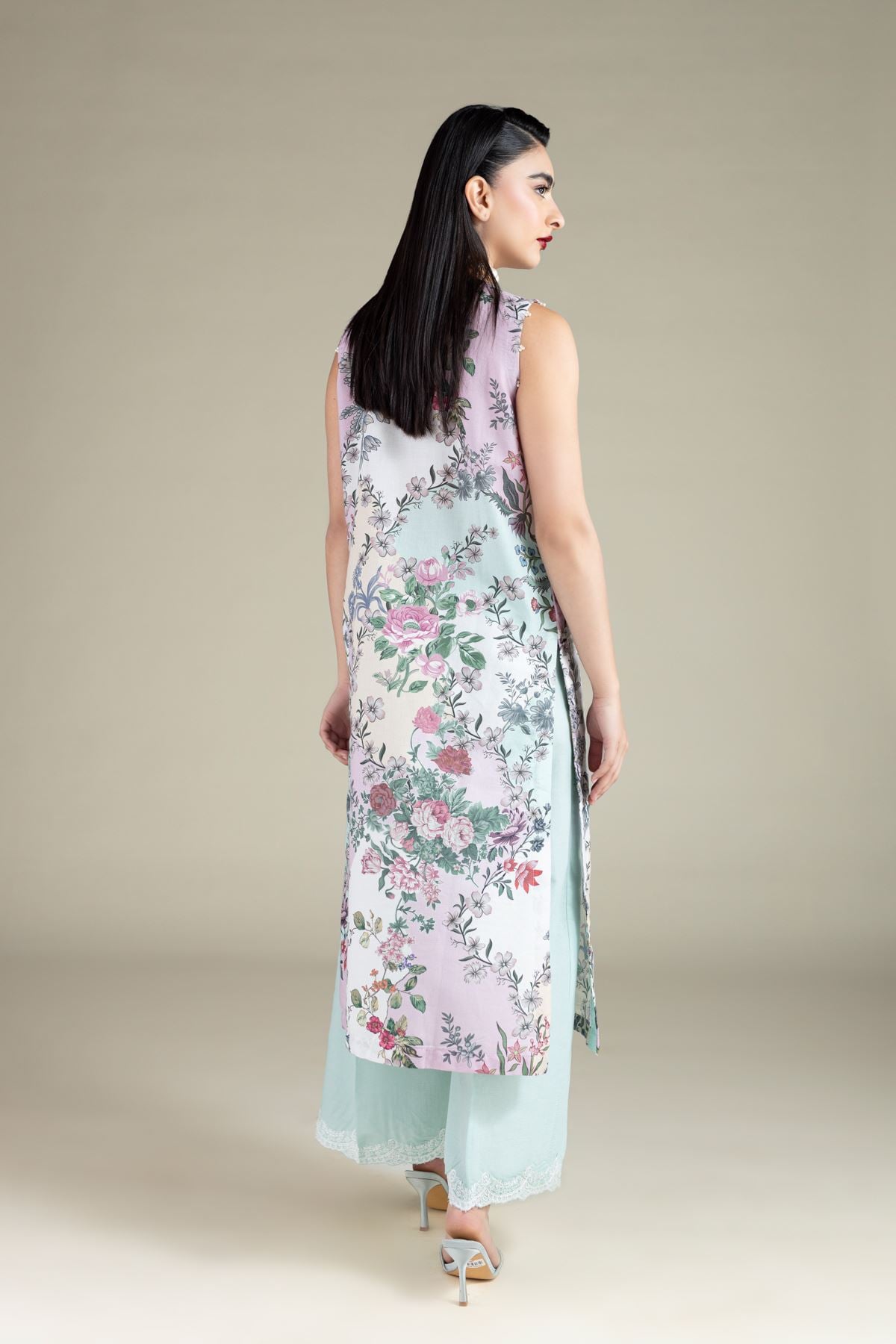 Embroidered Mesuri Kurta - 1-26-108-A-F-VG