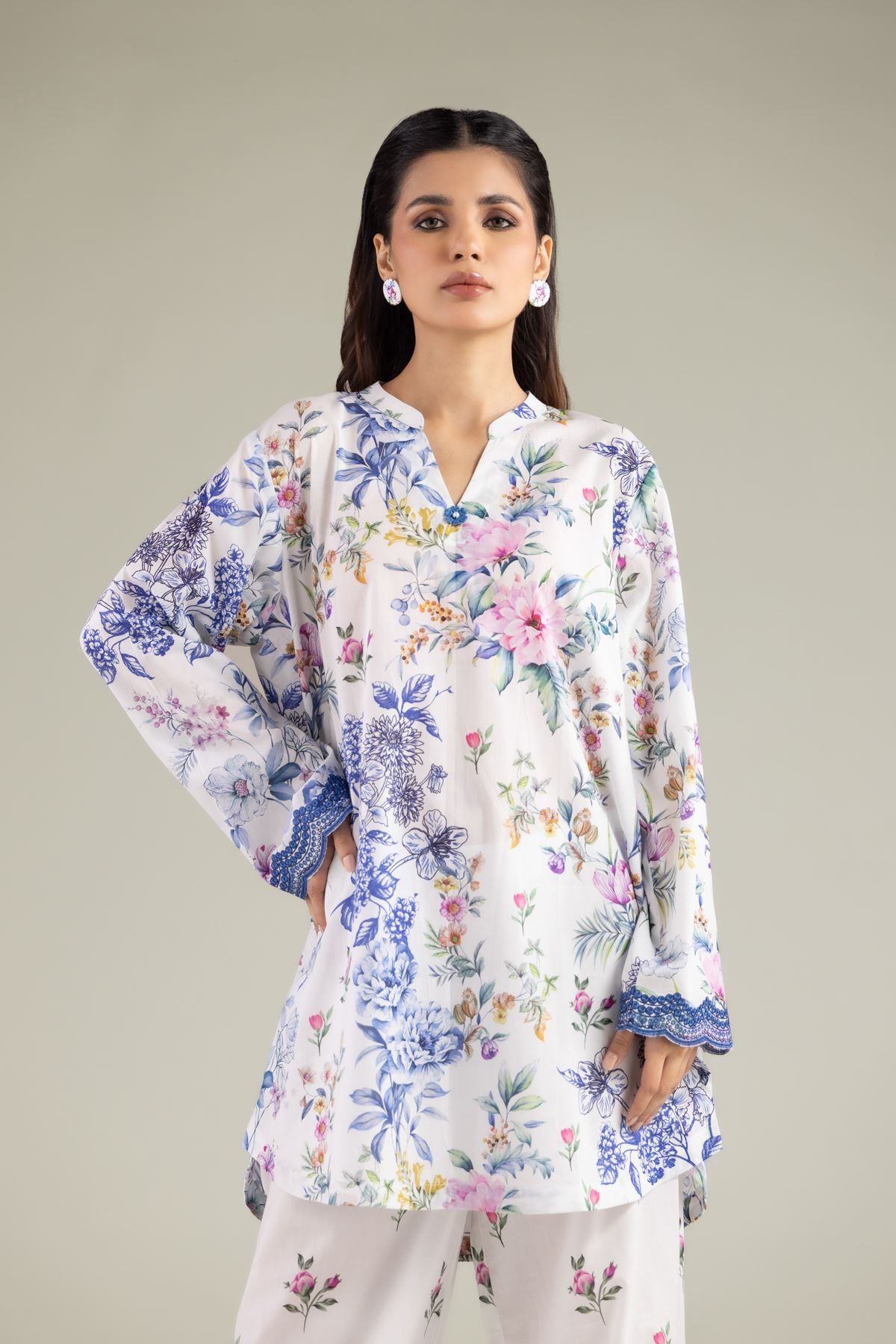 Embroidered Lawn Lawn Tailored 2-Piece - 2-26-113-A-B-VG