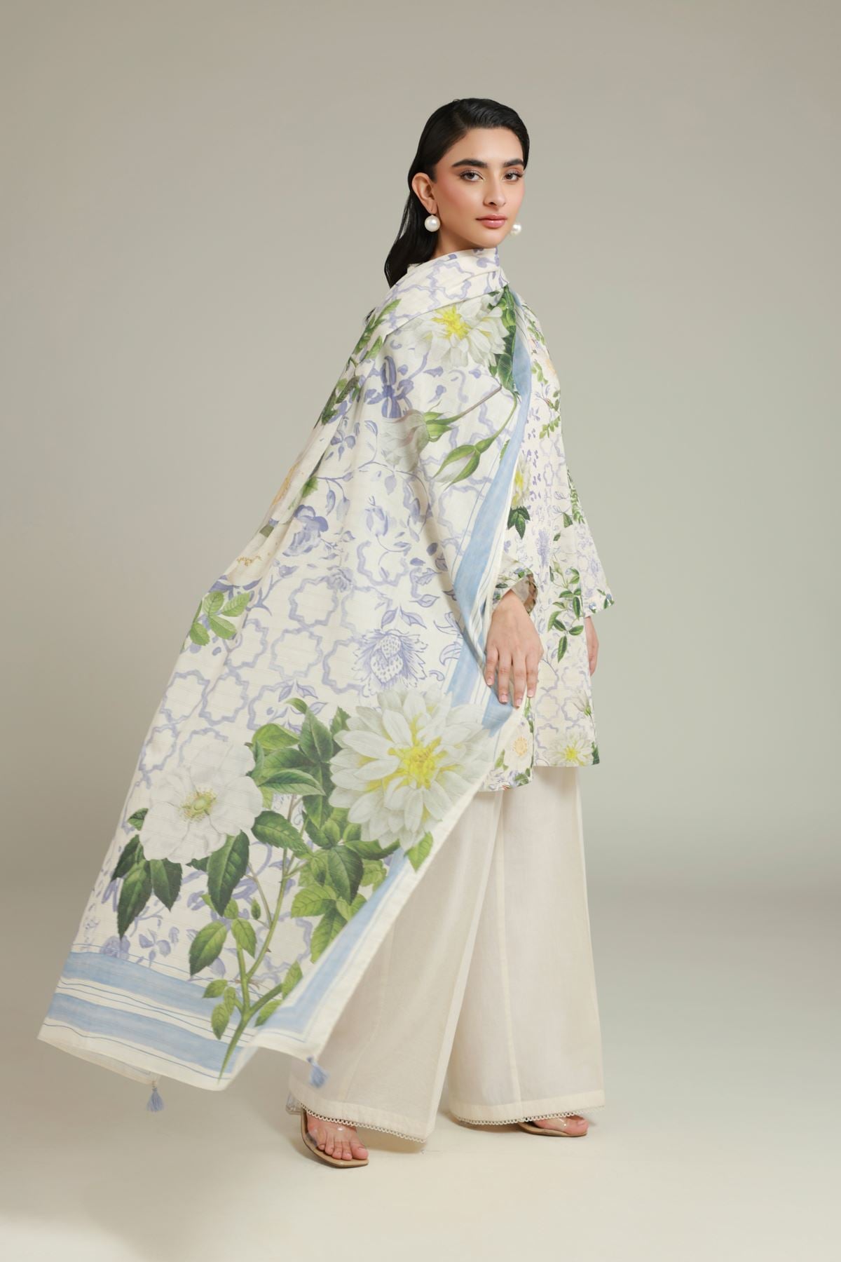Printed Messuri Floral 3-Piece Set - T-A33-26-105FF-VG