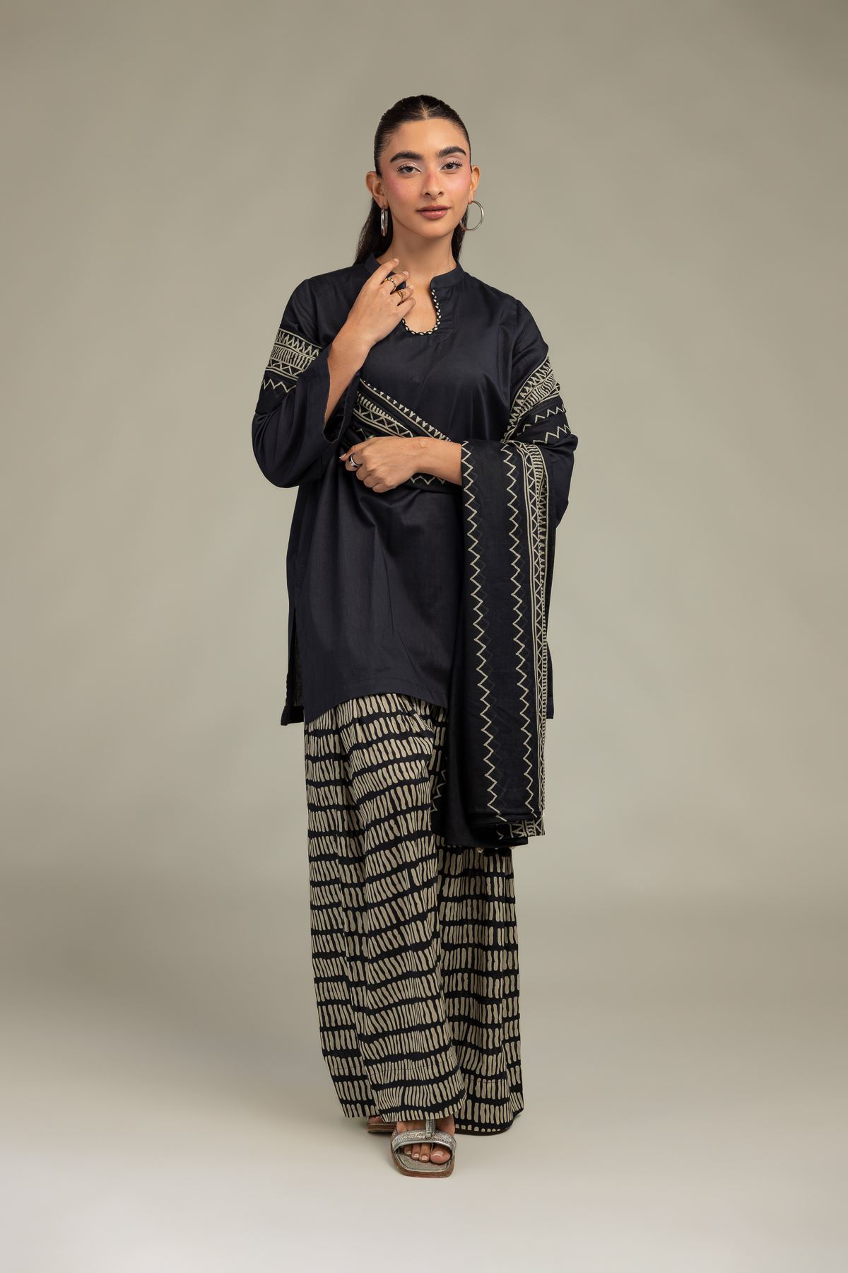 Printed Lawn Printed Lawn Dupatta - 1-26-102-A-F-VG