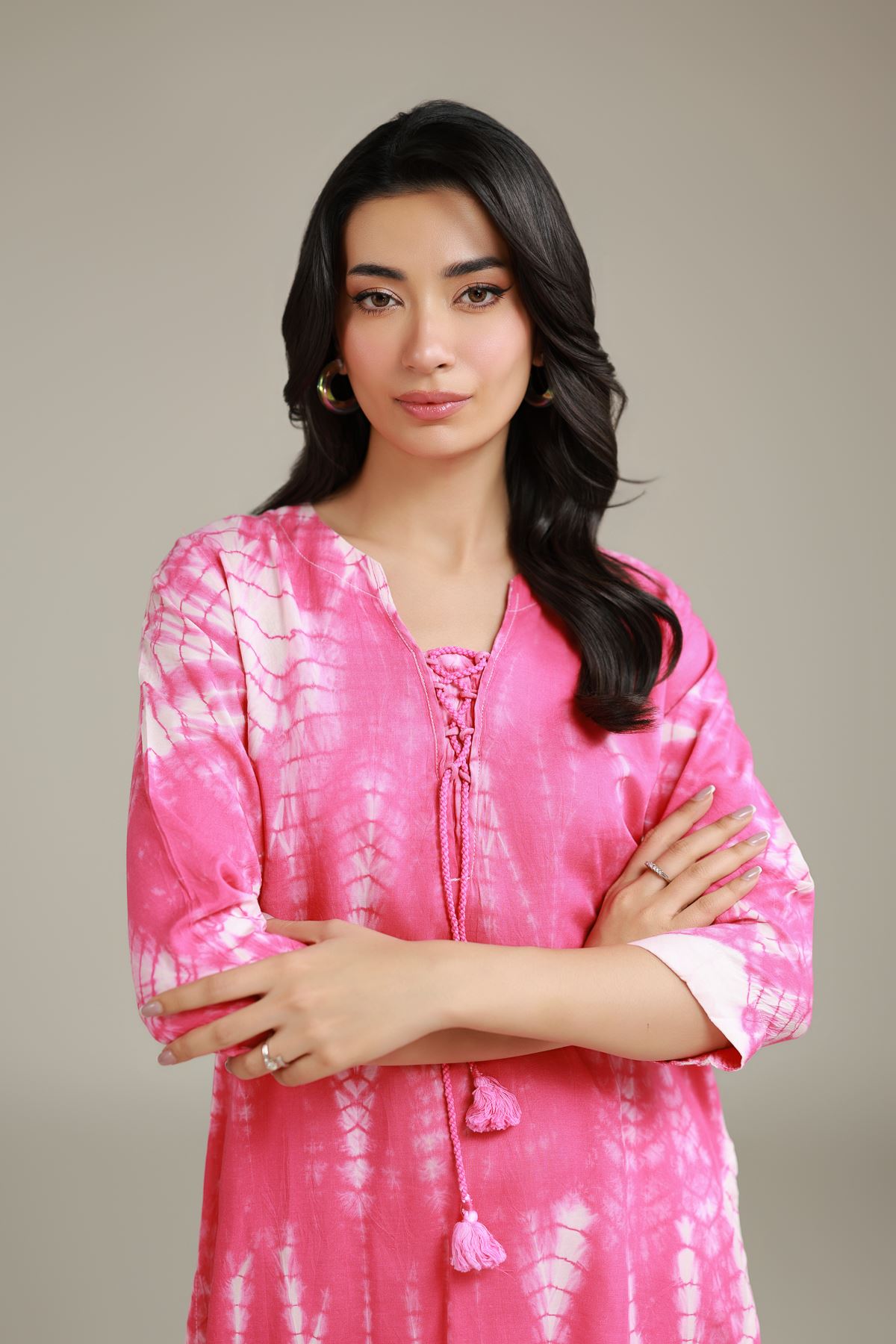 Printed Raw Silk Printed Co-ord Set - 26-02-1E13-02TA-VG