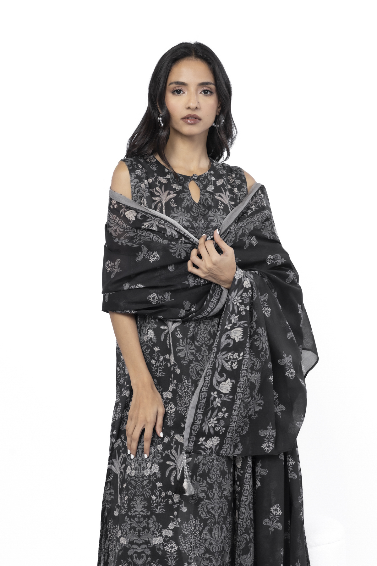 Printed Lawn Fabrics 3 Piece - SS2526B-VG
