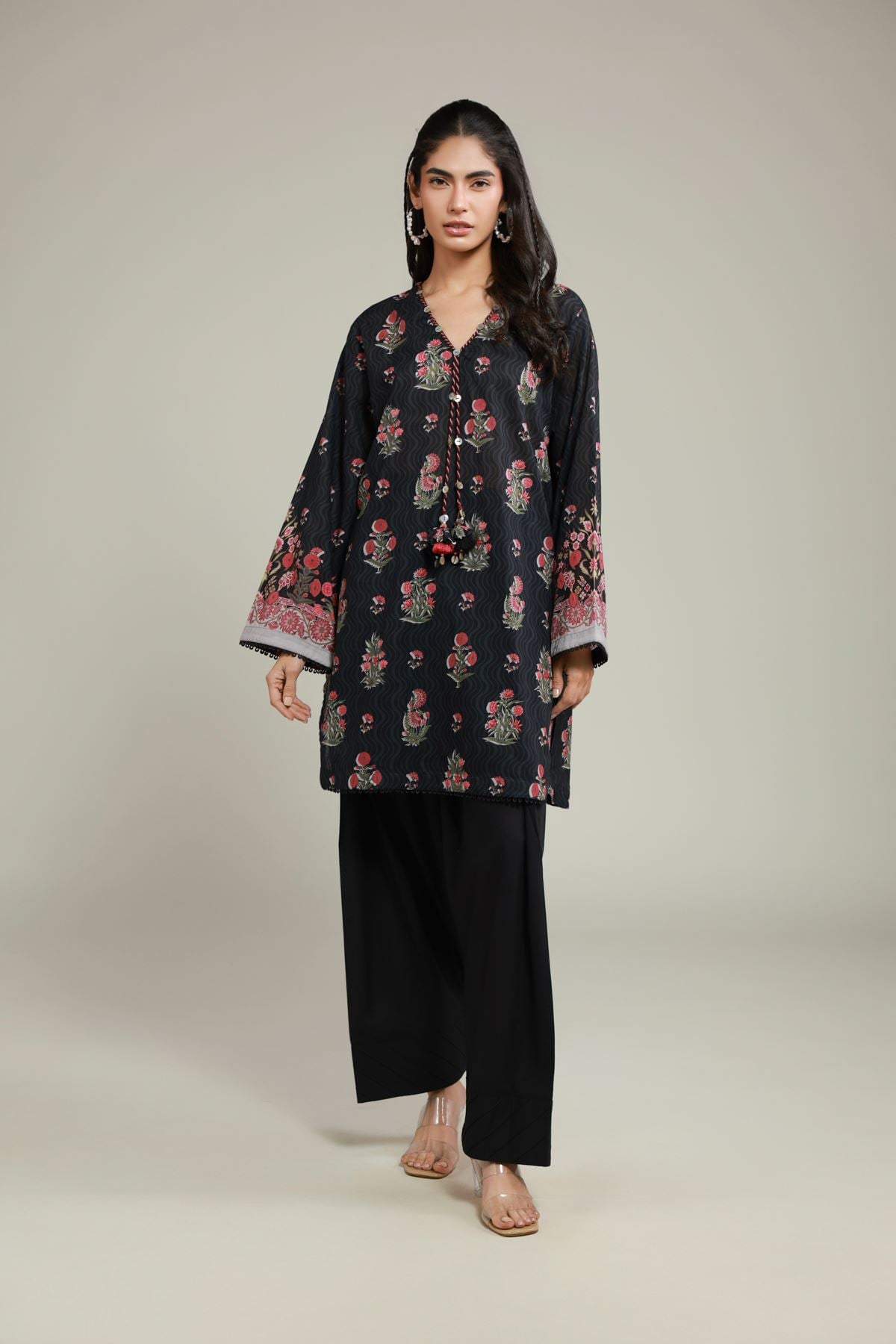 Printed Cambric Fabrics 2 Piece | Top and Bottom - A112-26-117EA2-VG