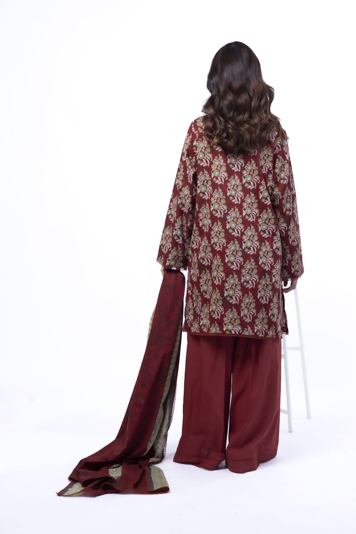 Printed Cotton Fabrics 3 Piece - CA31B-VG