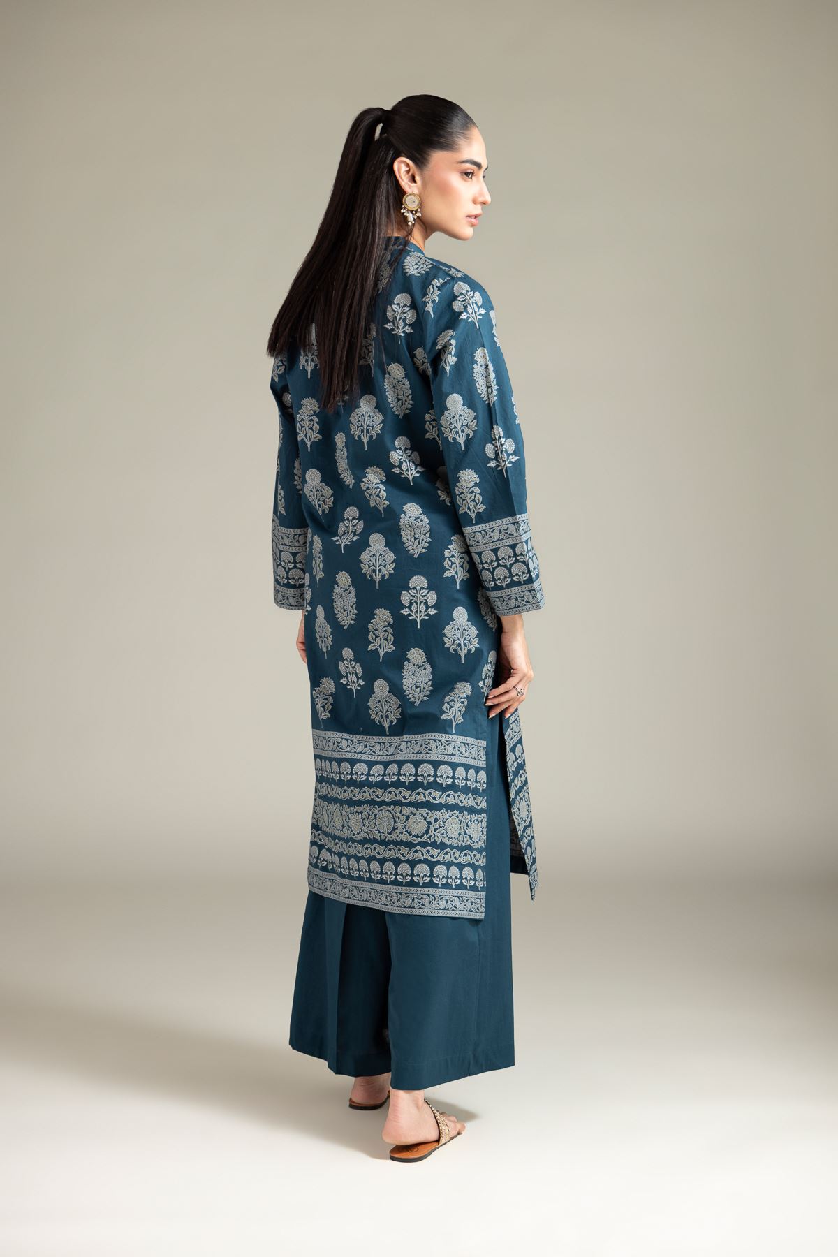 Cambric Kurta - 25-00-X2-08TB-VG