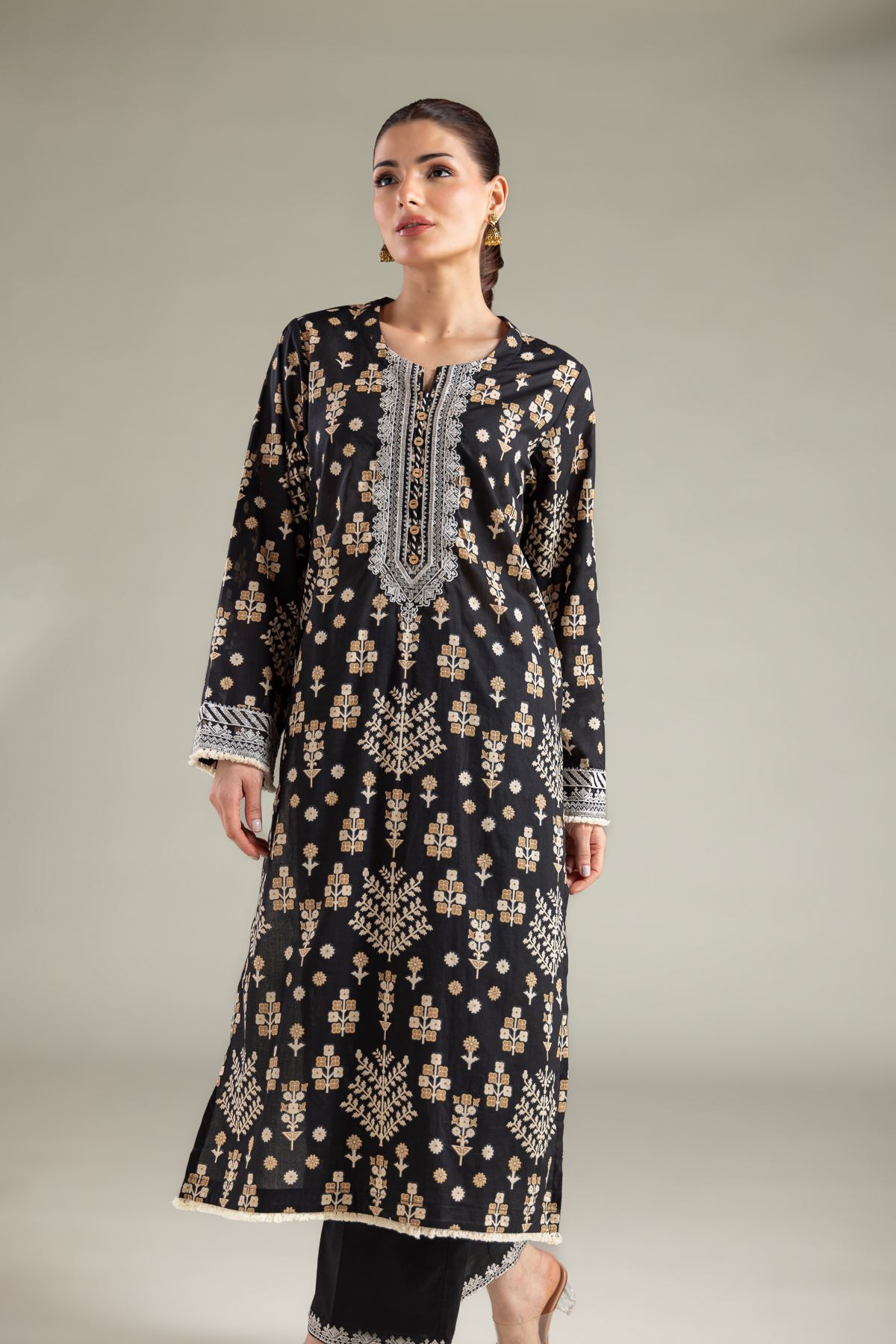 Embroidered Lawn Lawn Tailored Set - 1-26-211-A-F1-VG