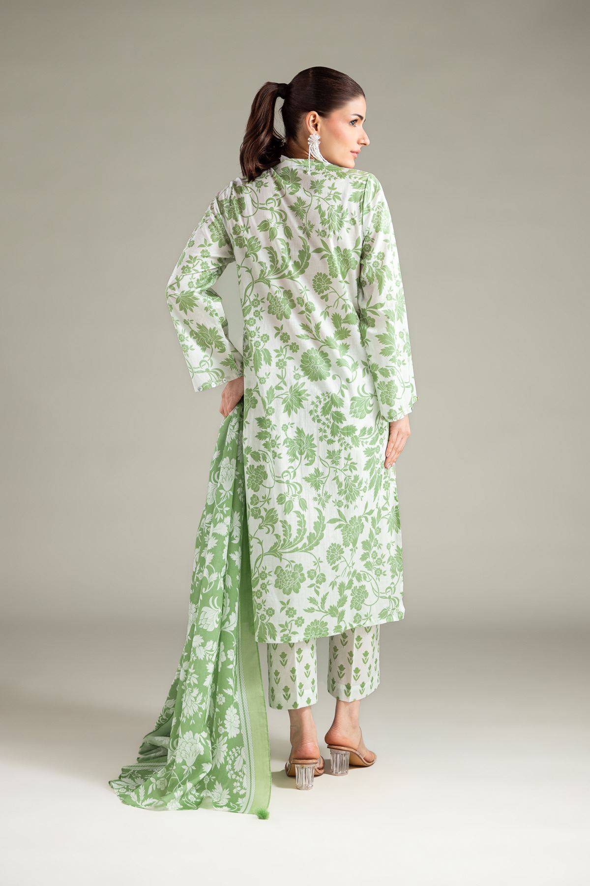 Printed Lawn Lawn Tailored 3-Piece - 1-26-209-A-F1-VG