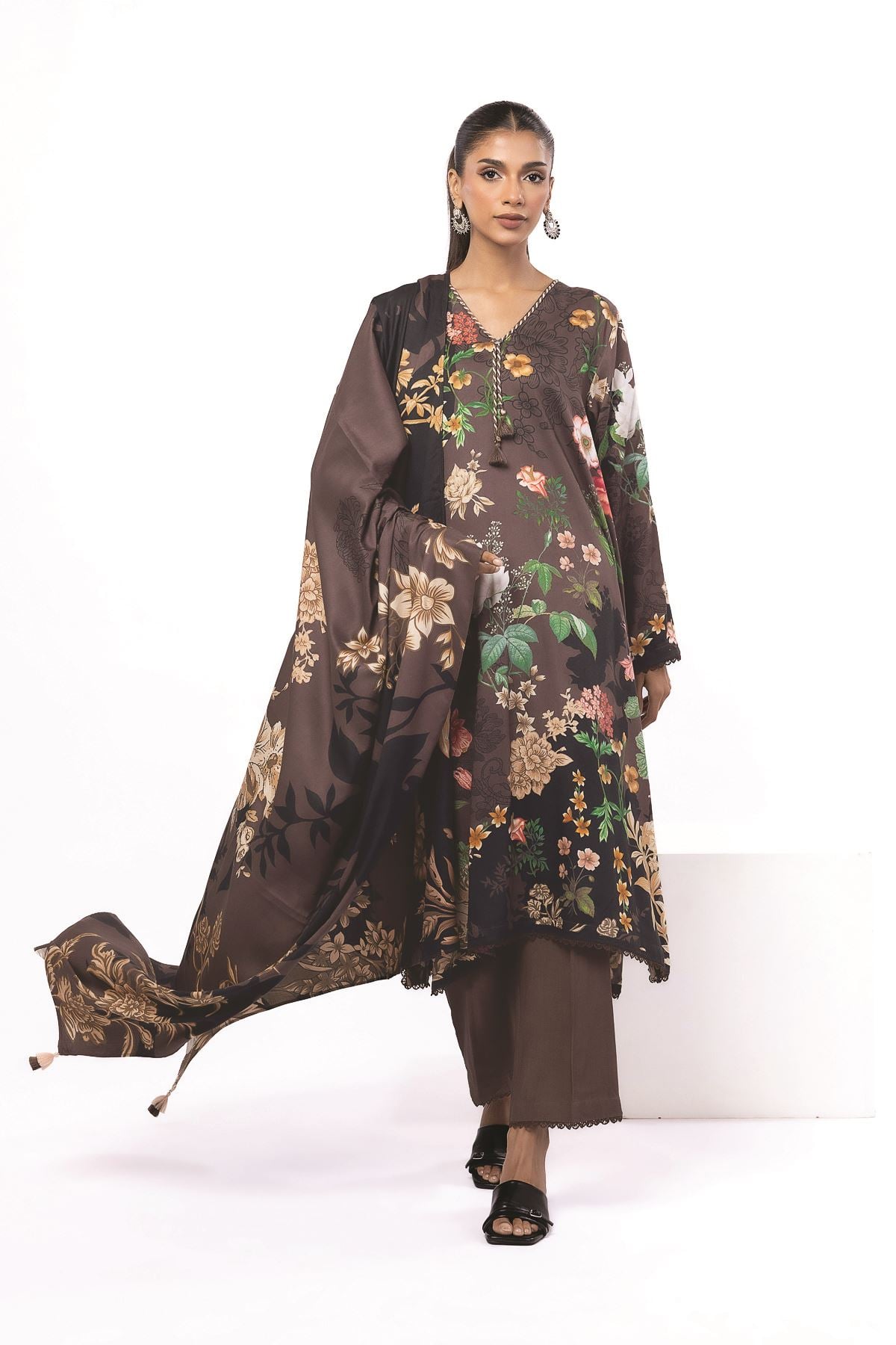 Printed Marina Tailored 3 Piece - 25-10-10S1-01TB-VG