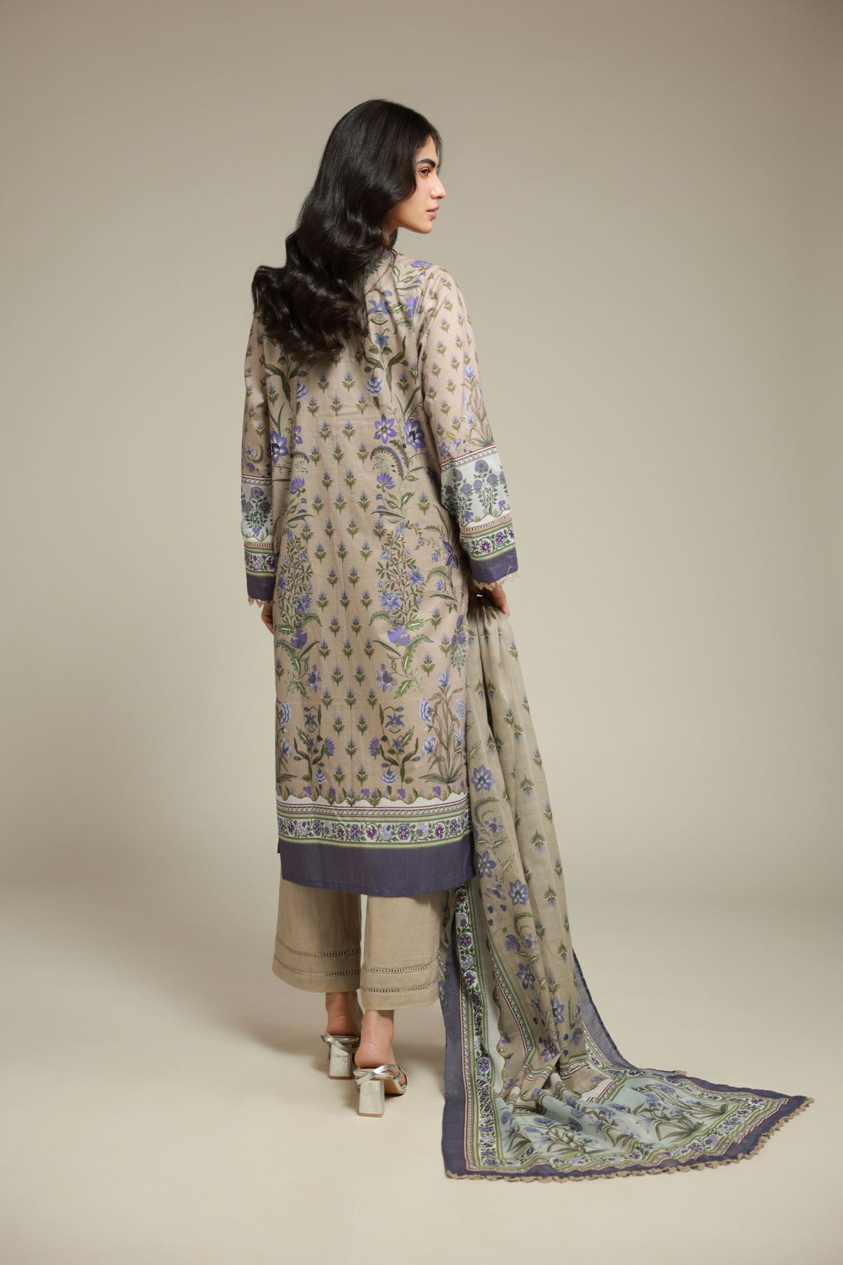 Embroidered Textured Lawn Tailored 3-Piece Lawn - T-A112-26-105EA2-VG