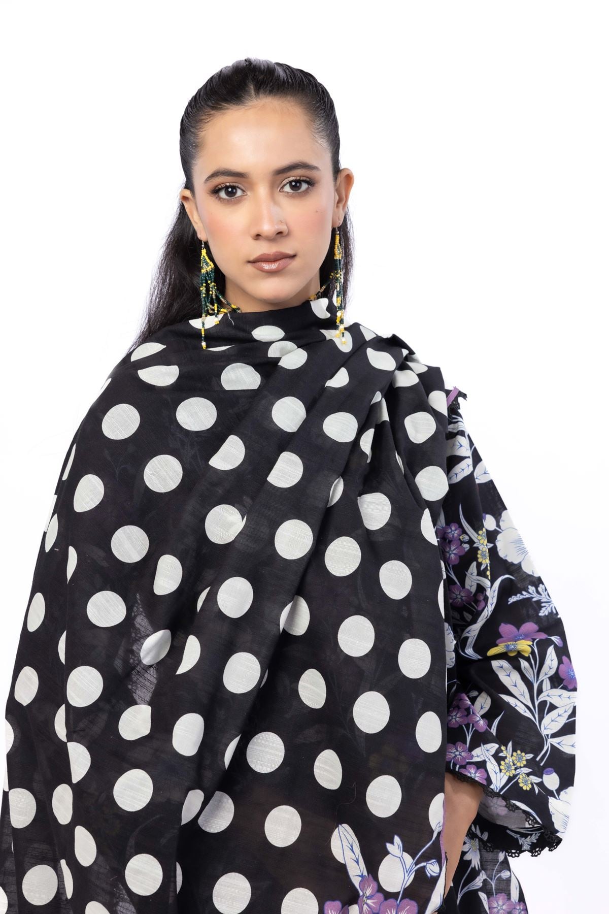 Printed Light Khaddar Tailored 3 Piece - KN25BST-VG