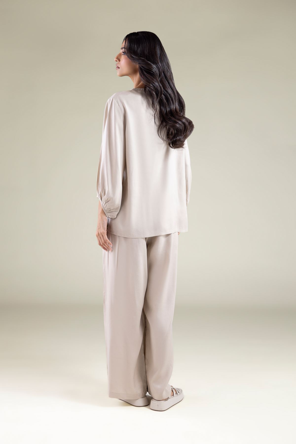 Embroidered Viscose Blouse - 6-26-101-A-F-VG