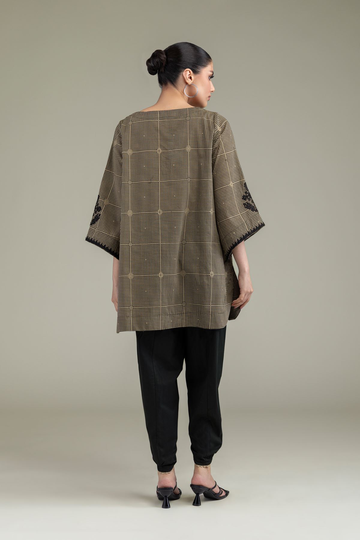 Embroidered Lawn Short Lawn Kurta - T-A33-26-112FG1-VG