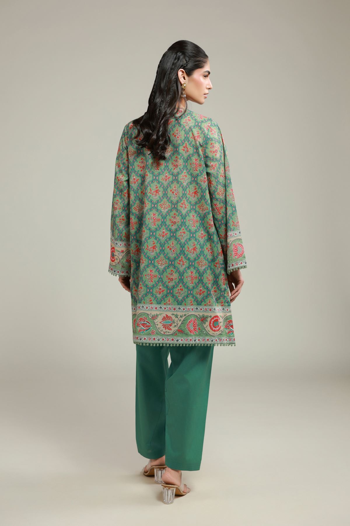 Printed Cambric Fabrics 2 Piece | Top and Bottom - A112-26-102EB2-VG