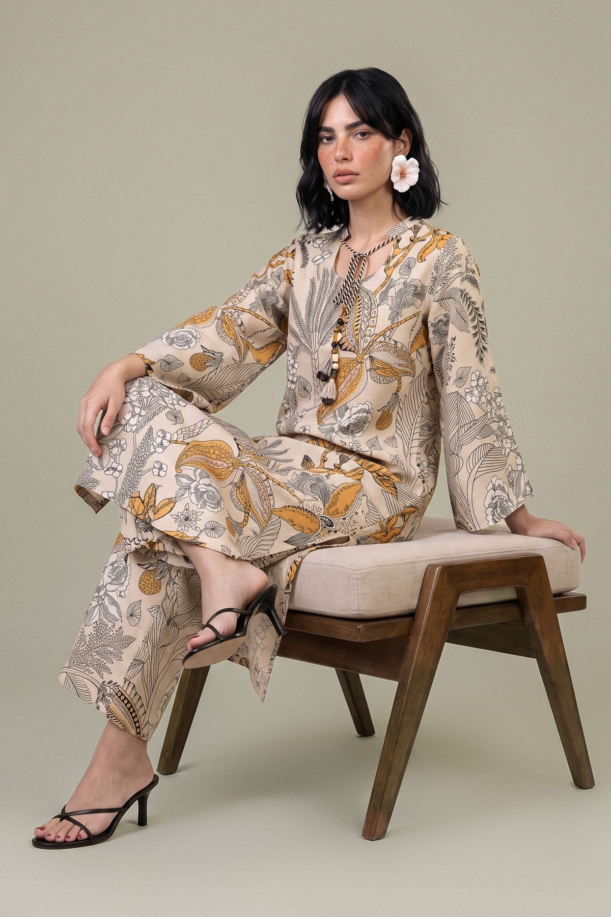 Printed Light Khaddar 2 Piece Tailored - 2-26-308-A-G1-VG