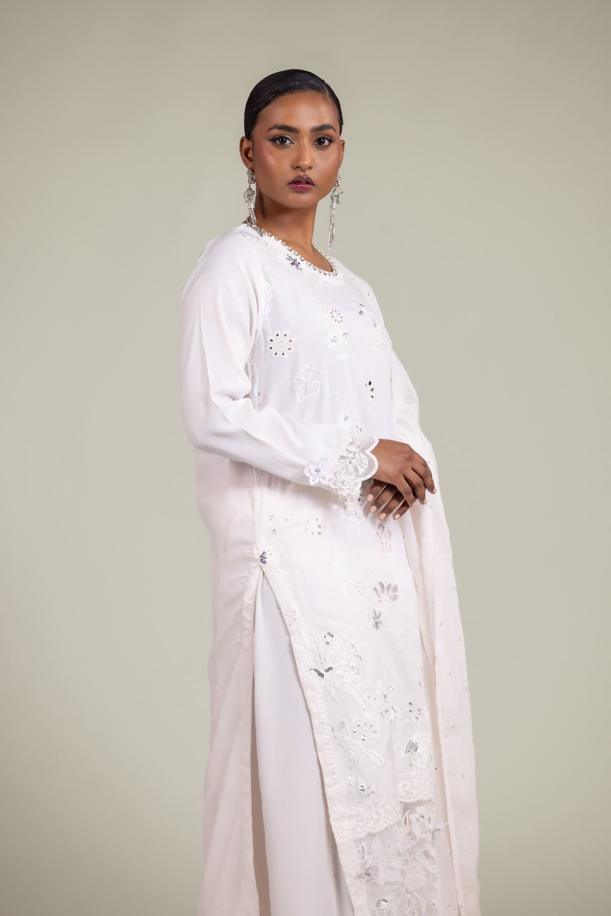 Raw Silk Silk 3-Piece Suit - A33-26-106FC-VG