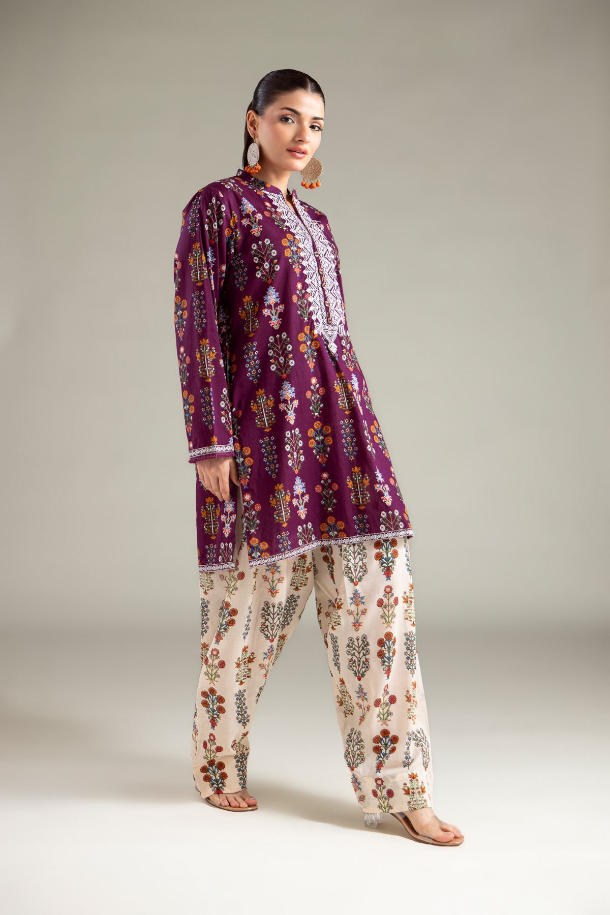 Embroidered Lawn Lawn Tailored Set - T-A11-26-101FH1-VG