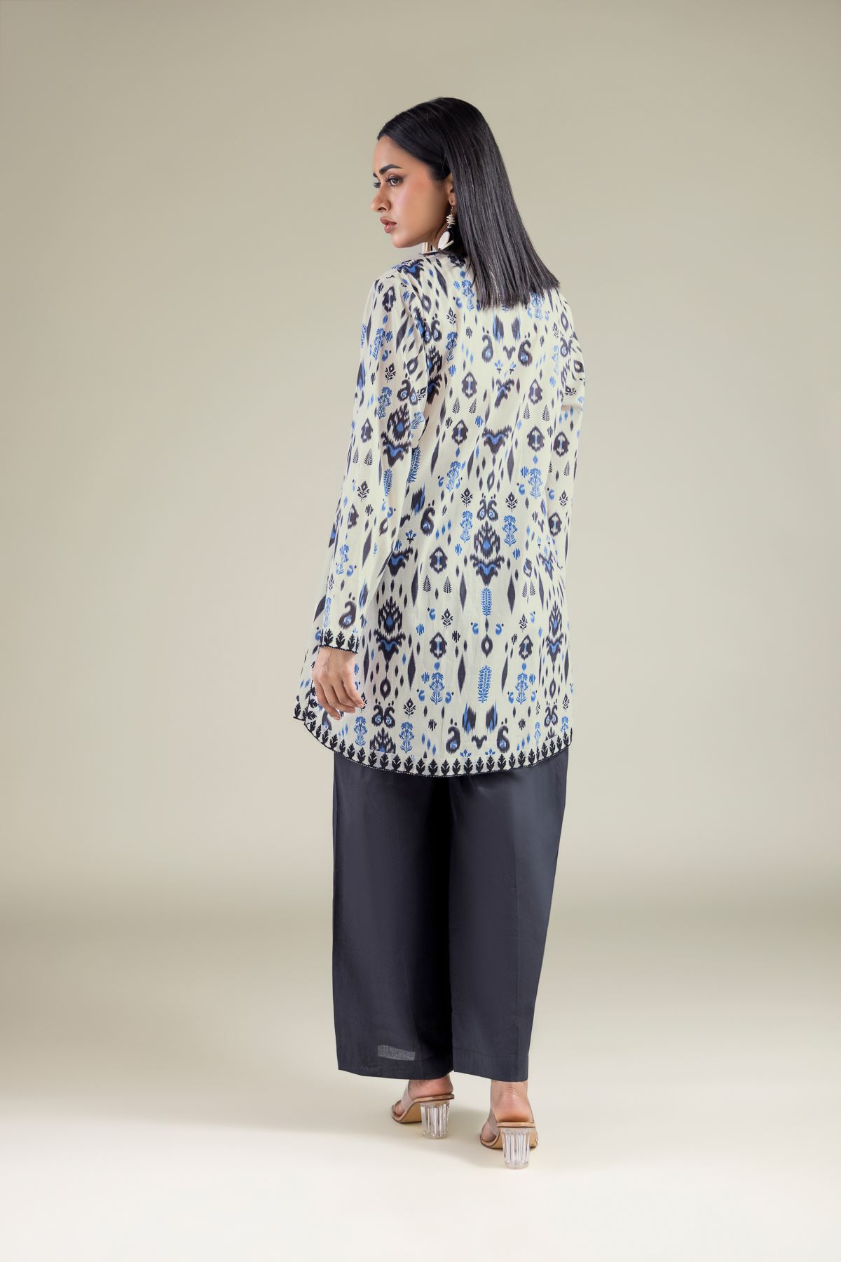 Embroidered Lawn Fabrics 2 Piece | Top and Bottom - A11-26-106FI2-VG