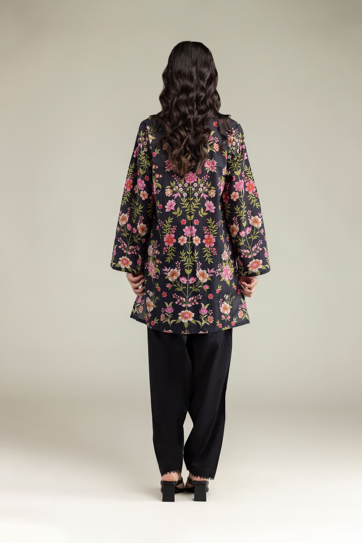 Printed Lawn Fabrics 2 Piece | Top and Bottom - A22-26-209FB1-VG