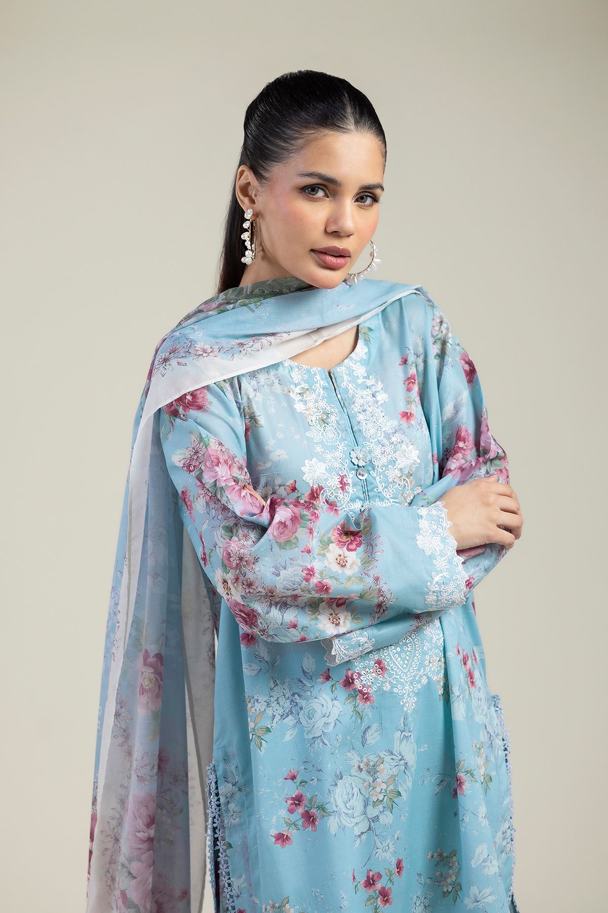 Embroidered Lawn Lawn Tailored 3-Piece - 1-26-238-A-J1-VG