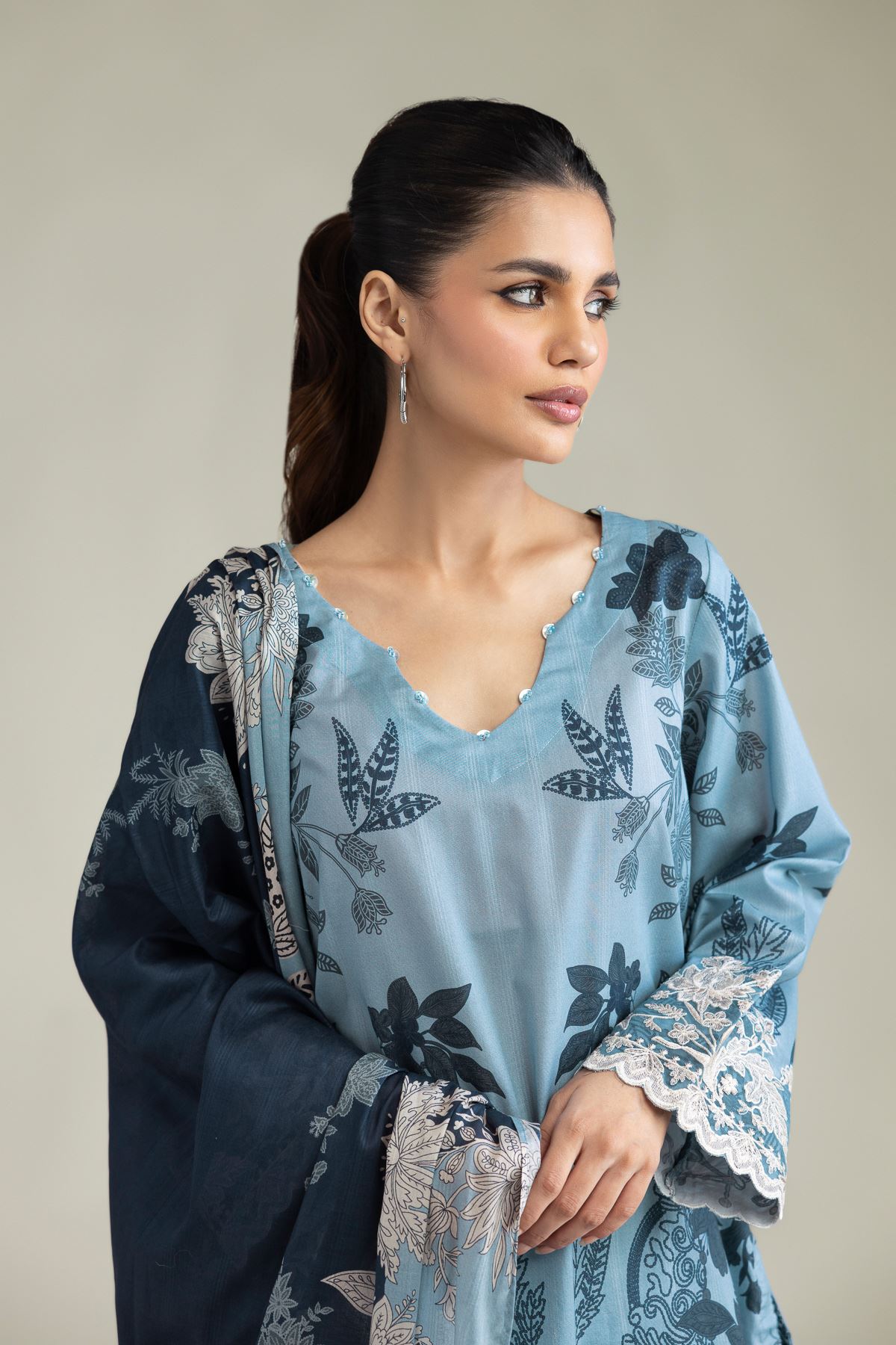 Embroidered Lawn Lawn Tailored 3-Piece - 1-26-102-A-F-VG