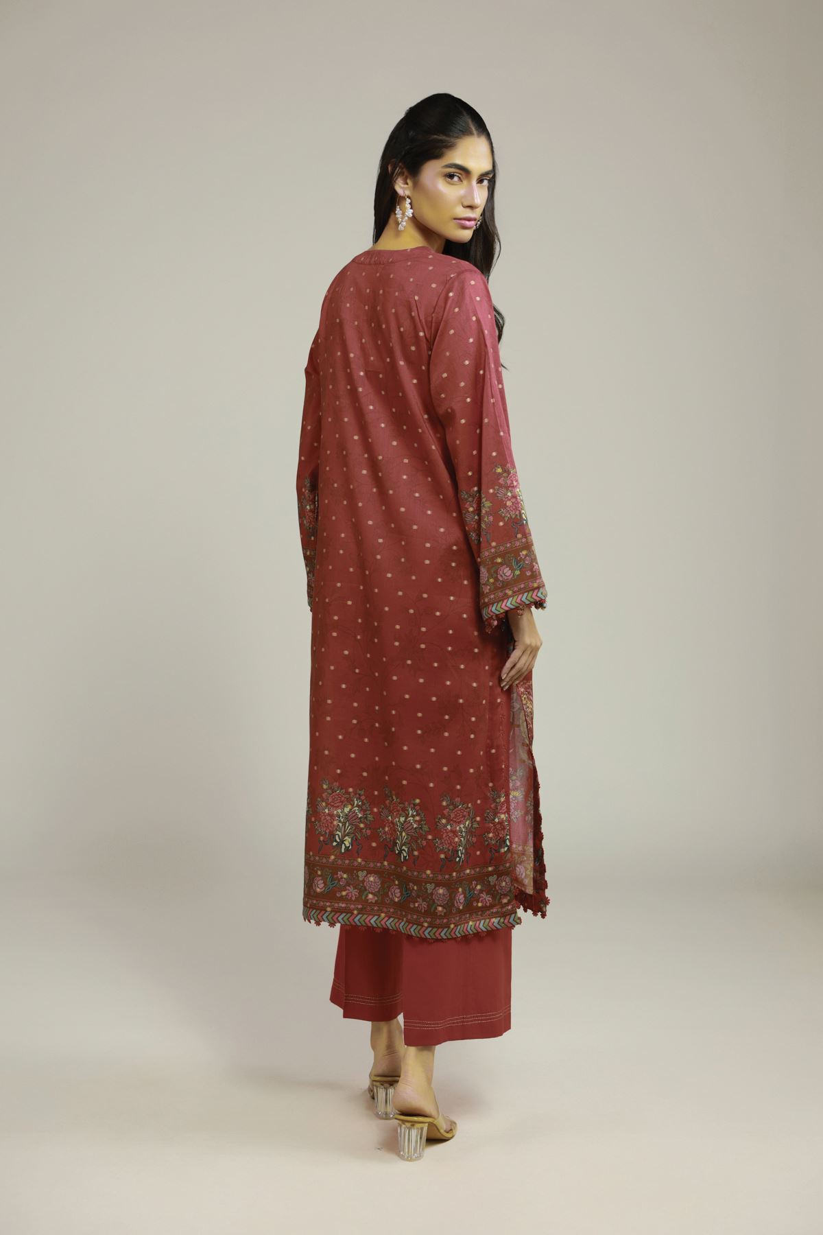 Printed Jacquard Jacquard Tailored 2-Piece - T-A33-26-107FH-VG