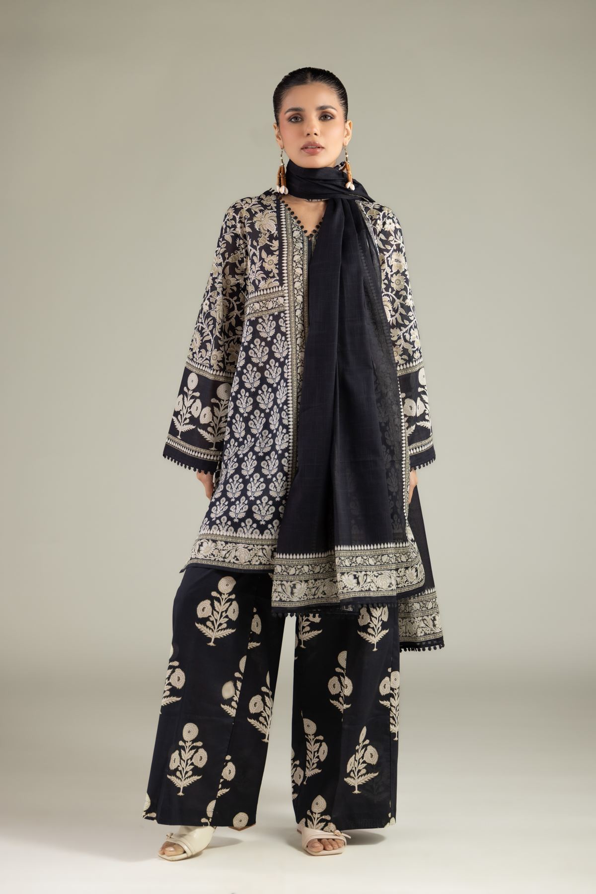 Printed Lawn Lawn Tailored Set - 1-26-247-A-J1-VG