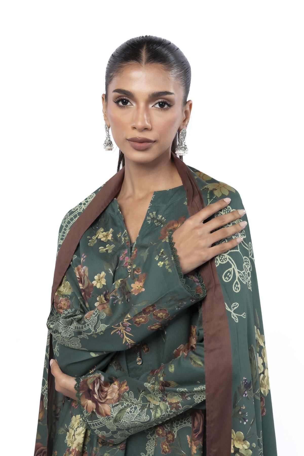 Printed Marina Tailored 3 Piece - LKN99AST-VG