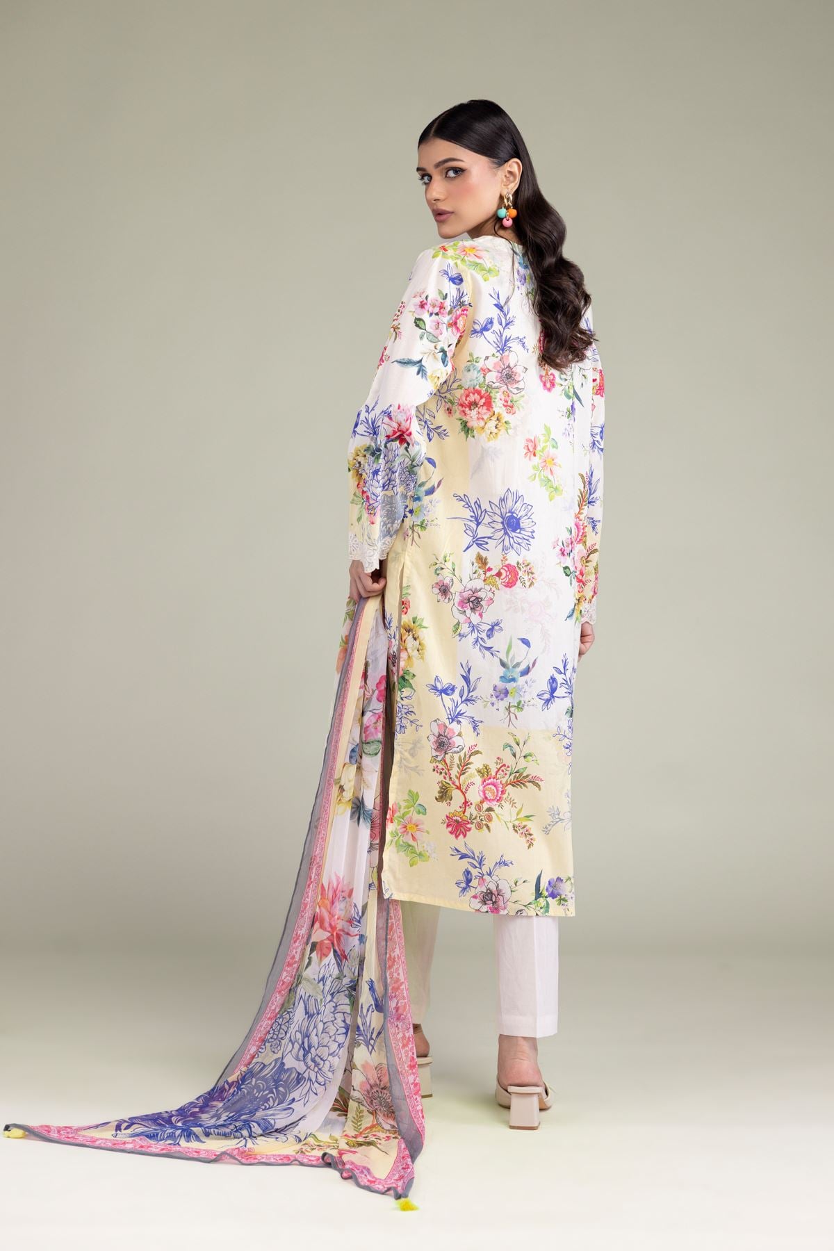 Embroidered Lawn Lawn Tailored 3-Piece - 1-26-102-A-F-VG