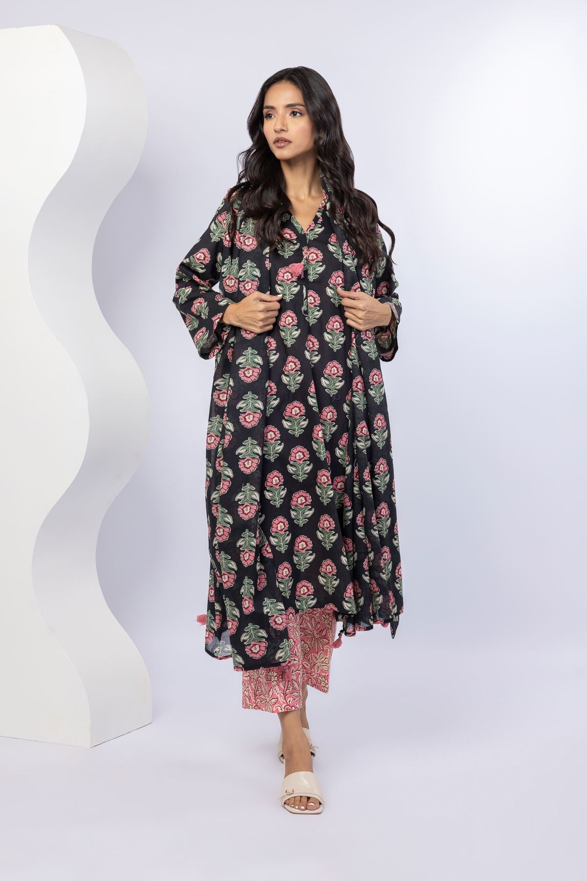 Printed Cambric Pants - 25-04E48-07TA-VG