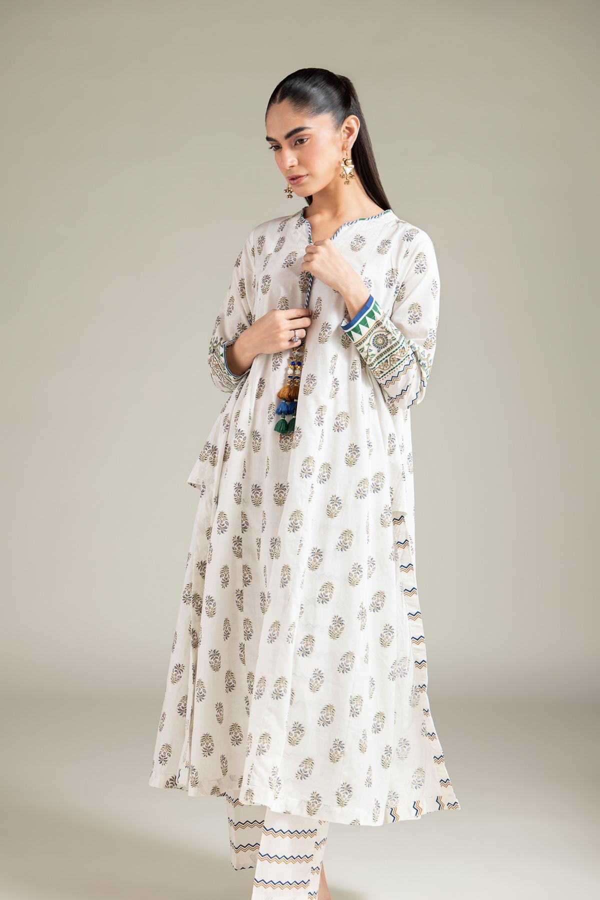 Cambric Kurta - 1-26-137-A-A-VG
