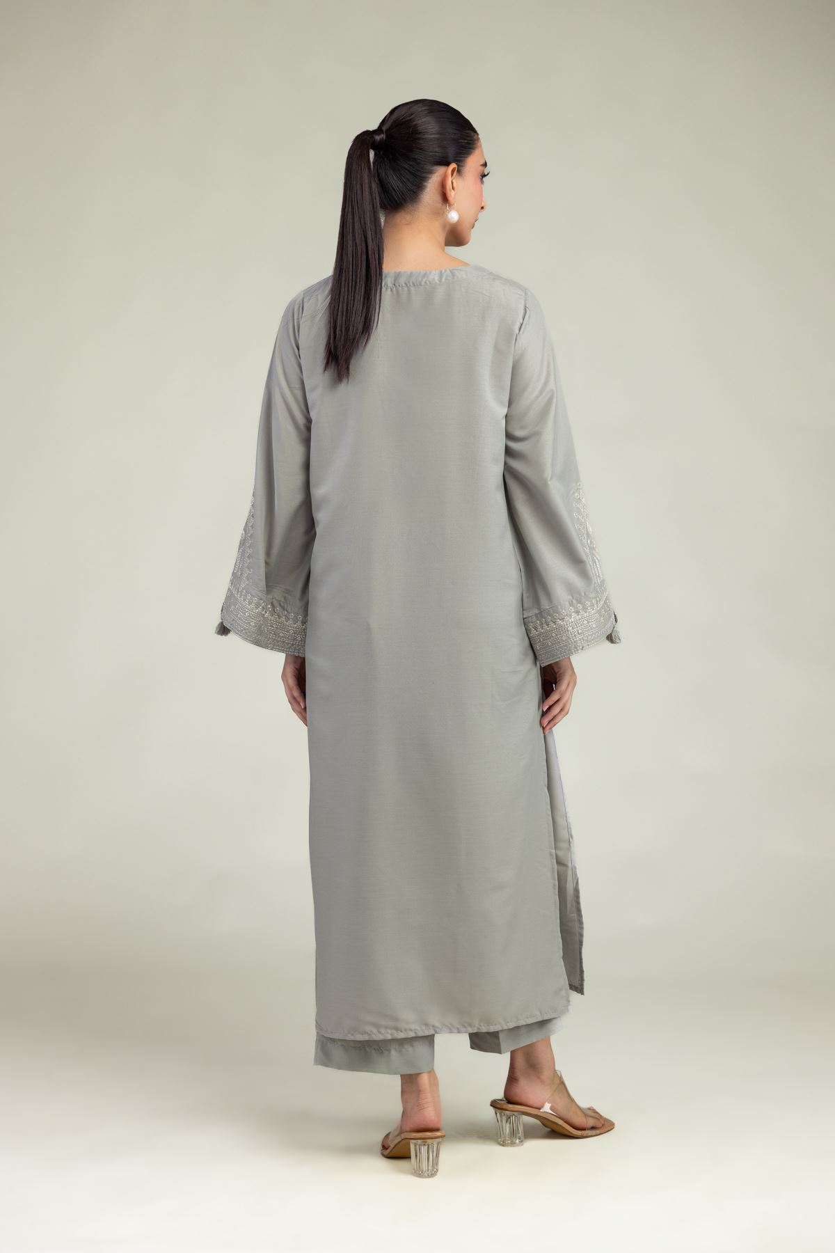 Embroidered Arabic Lawn Arabic Lawn Kurta - 1-26-221-A-G1-VG