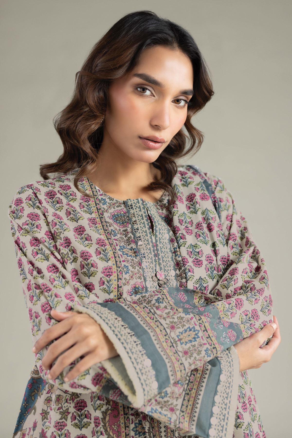 Printed Messuri Fabrics 3 Piece - 1001940116