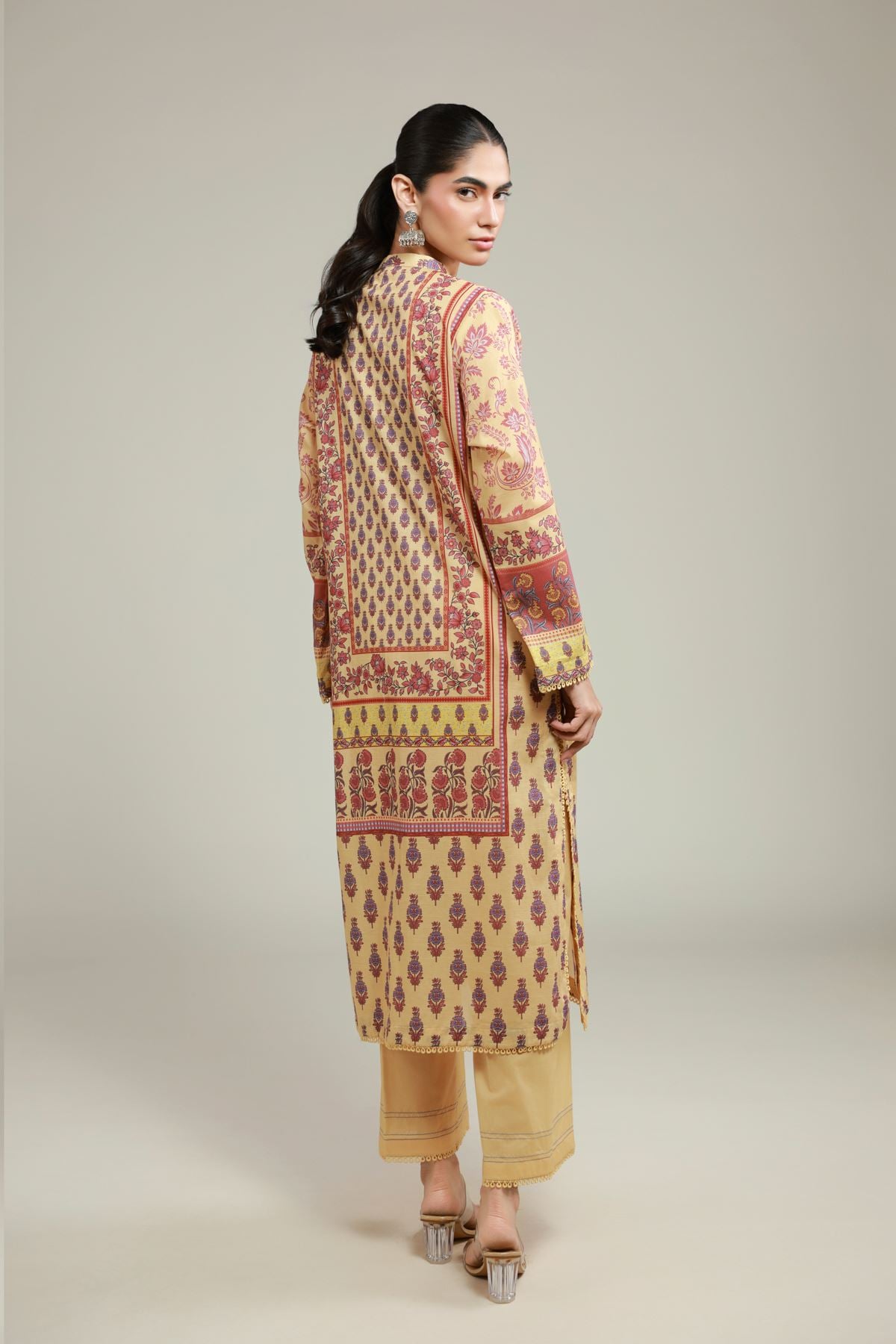 Printed Cambric Fabrics 2 Piece | Top and Bottom - A22-26-107FB-VG