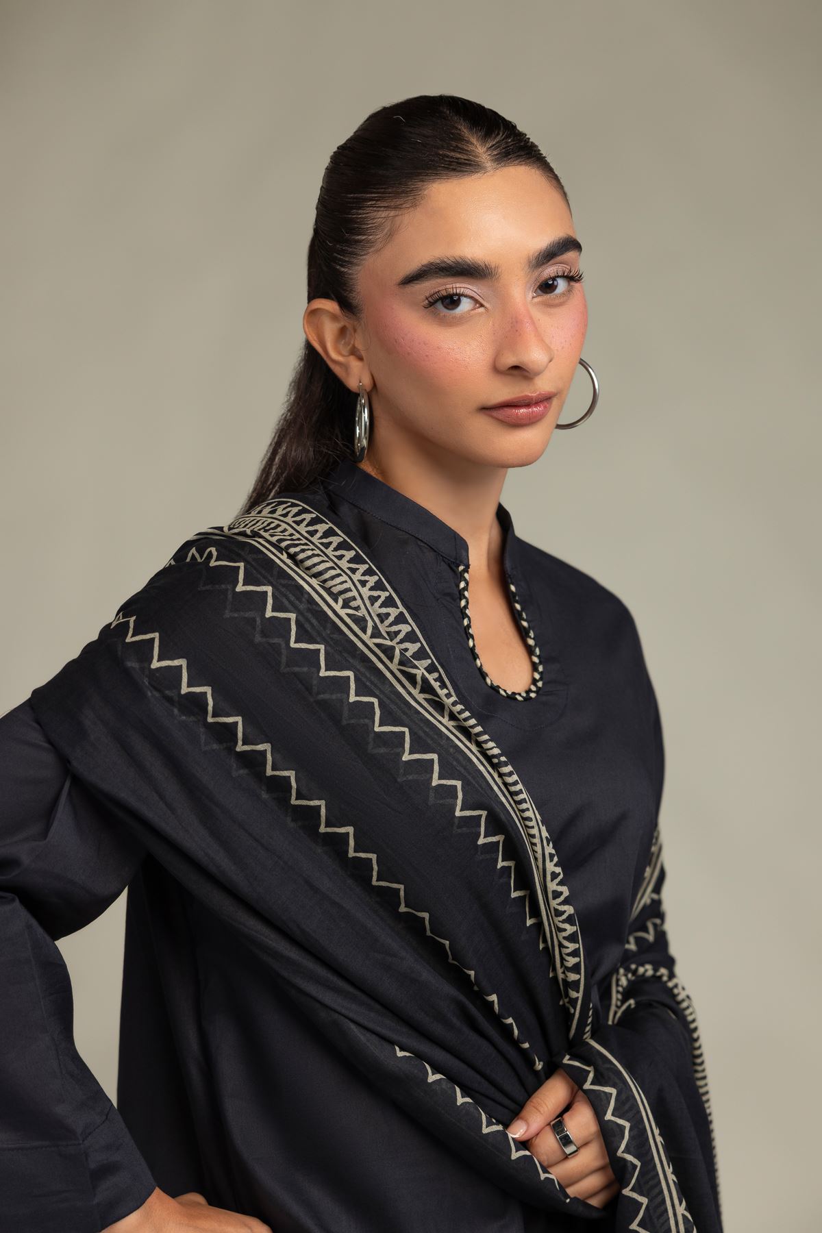 Printed Lawn Printed Lawn Dupatta - 1-26-102-A-F-VG