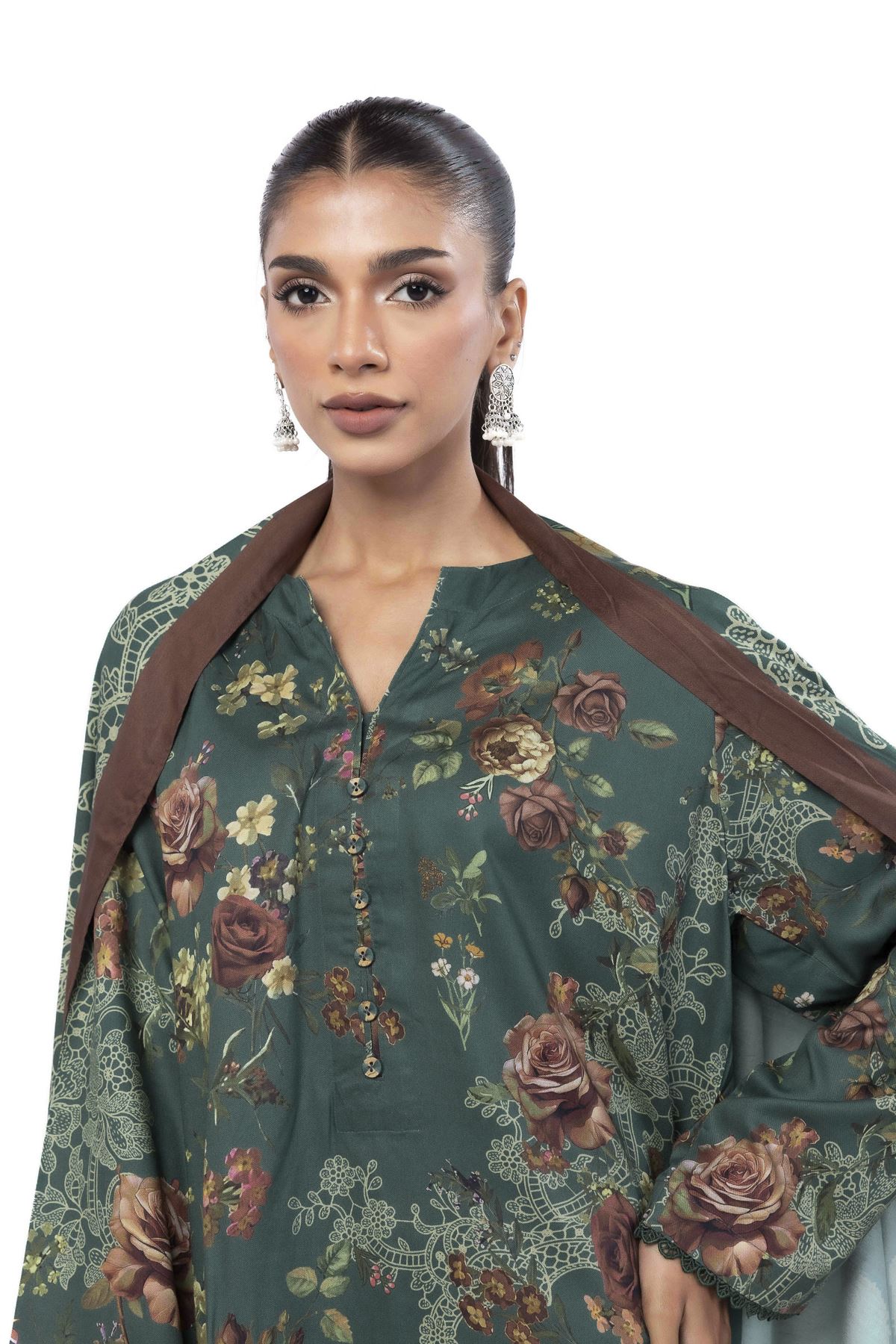 Printed Marina Tailored 3 Piece - LKN99AST-VG