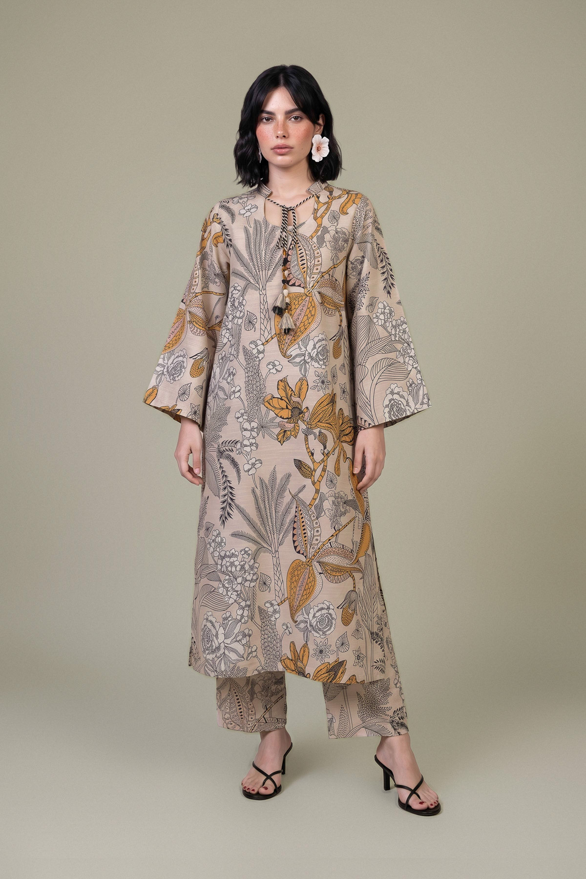 Printed Light Khaddar 2 Piece Tailored - 2-26-308-A-G1-VG