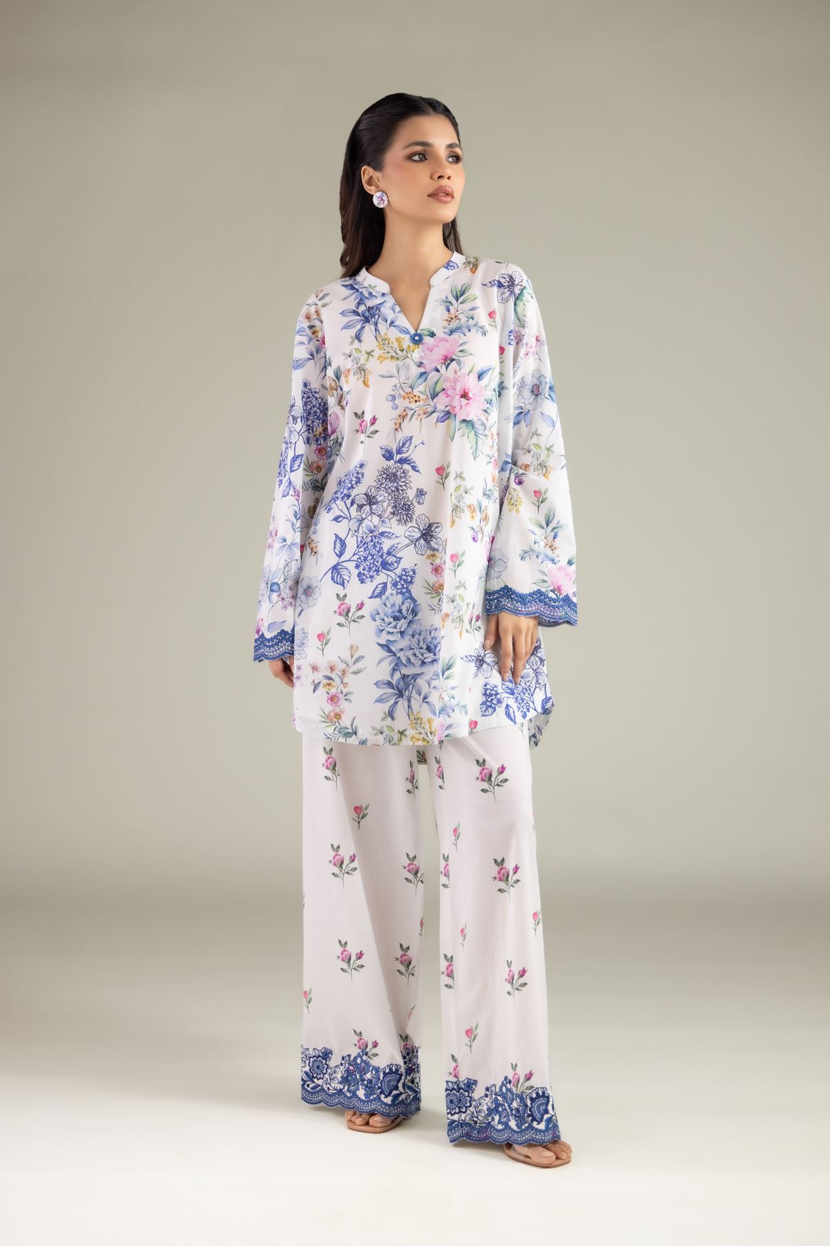 Embroidered Lawn Lawn Tailored 2-Piece - 2-26-113-A-B-VG