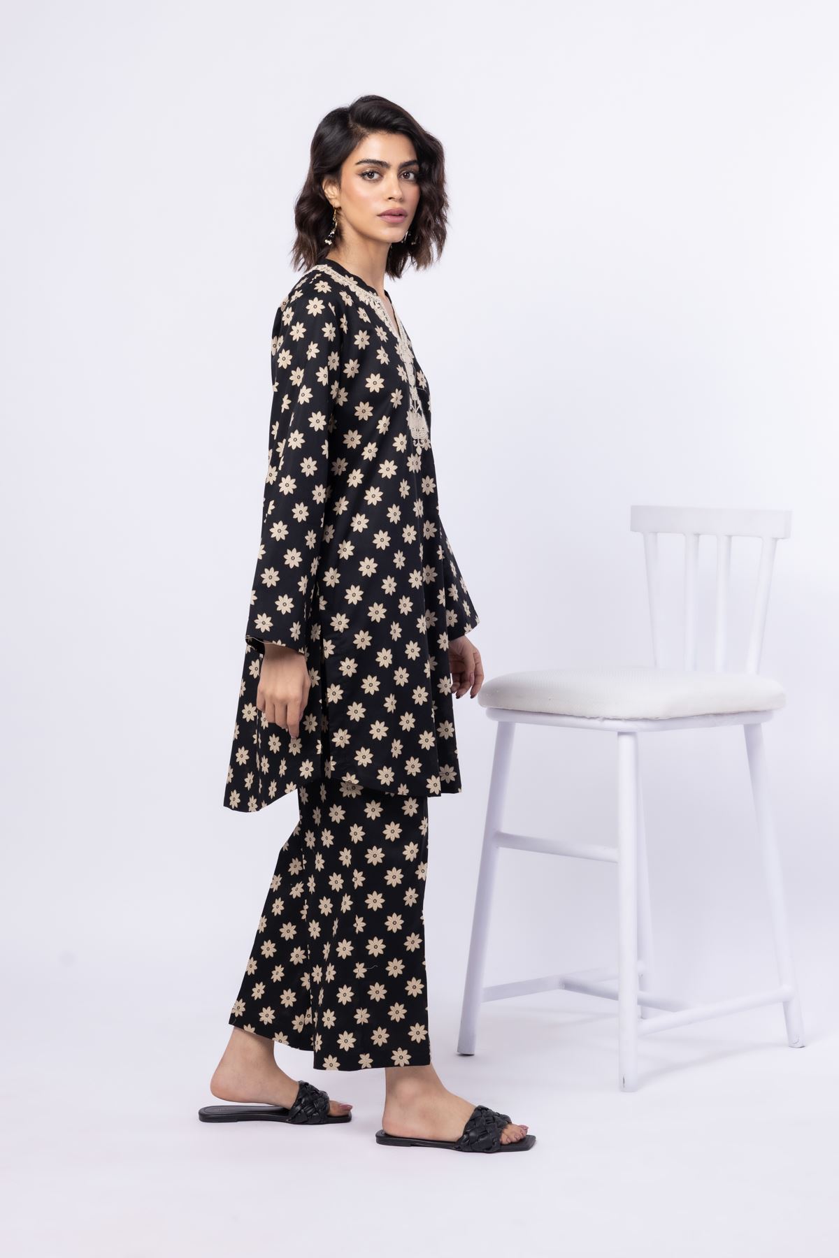 Printed Cambric Pants - 25-04E41-06BA-VG
