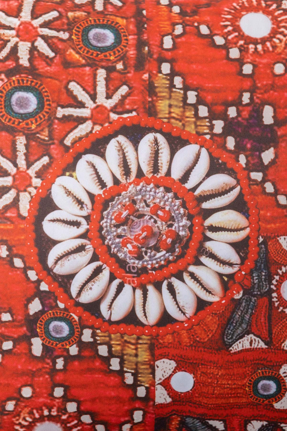 Printed Poly Sateen 16x16in Cushion Cover - 2-26-202-A-D-VG