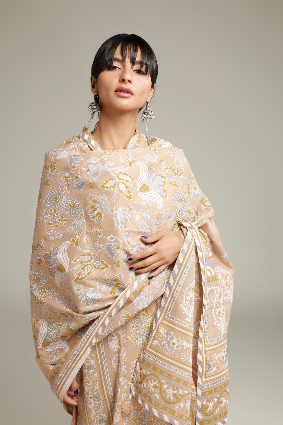 Printed Lawn Printed Lawn Dupatta - 1-26-228-A-I2-VG