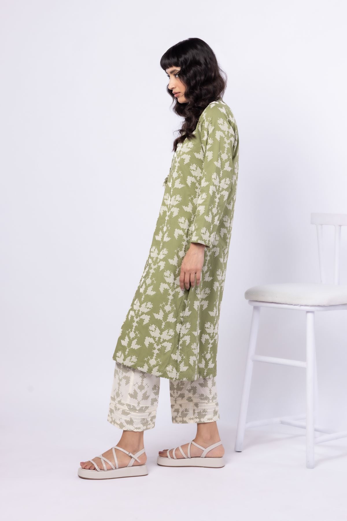 Printed Cambric Pants - 25-05E64-05BA-VG