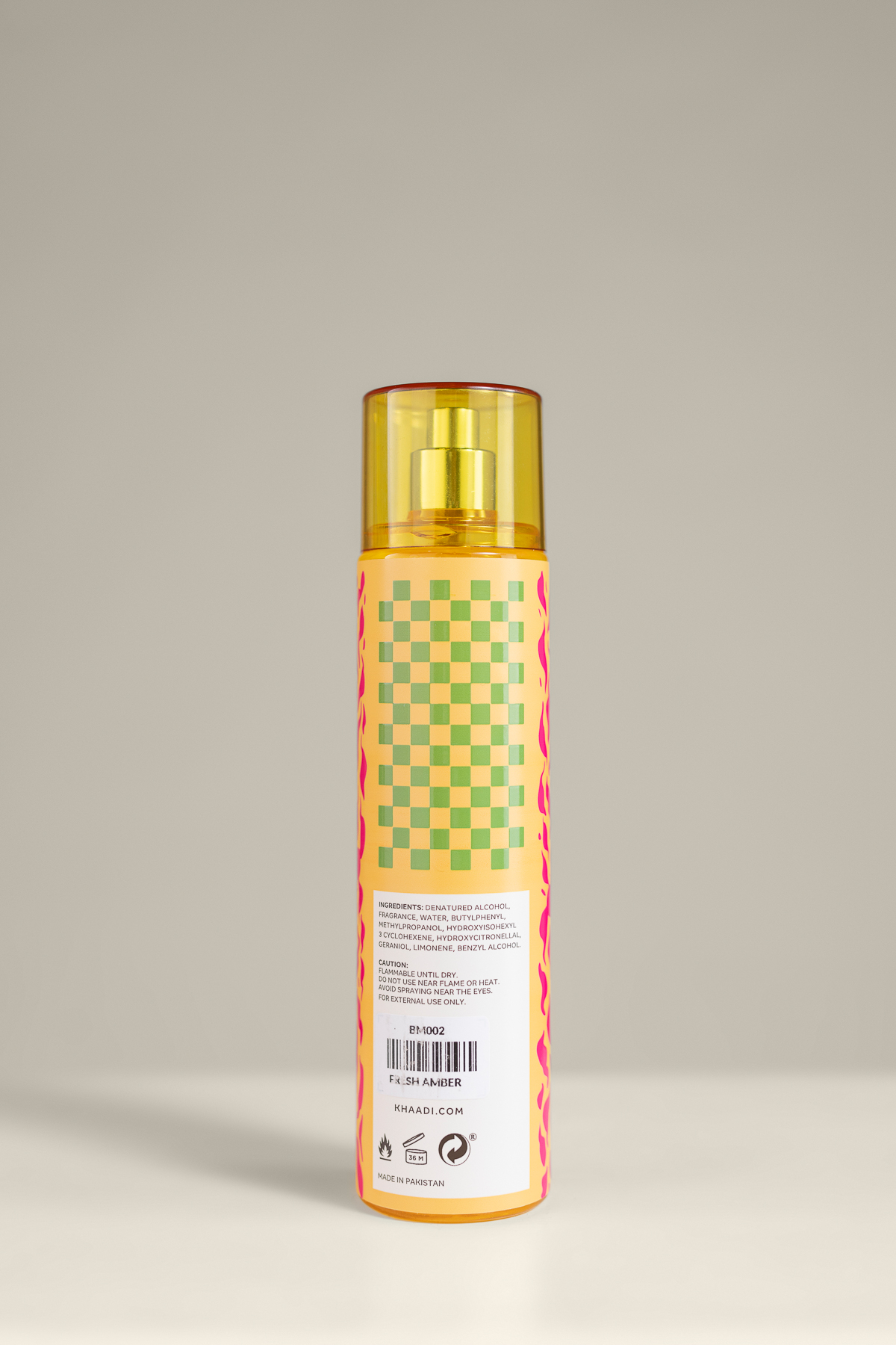 Body Mist 250 ML Fresh Amber - EDP13-VG