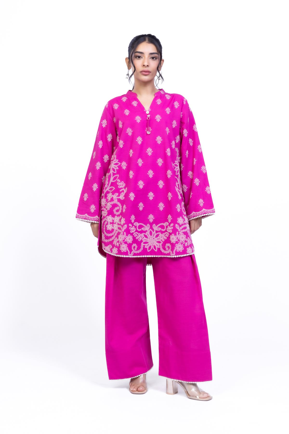 Dyed Khaddar Shalwar - 25-08-11E15-01TB-VG