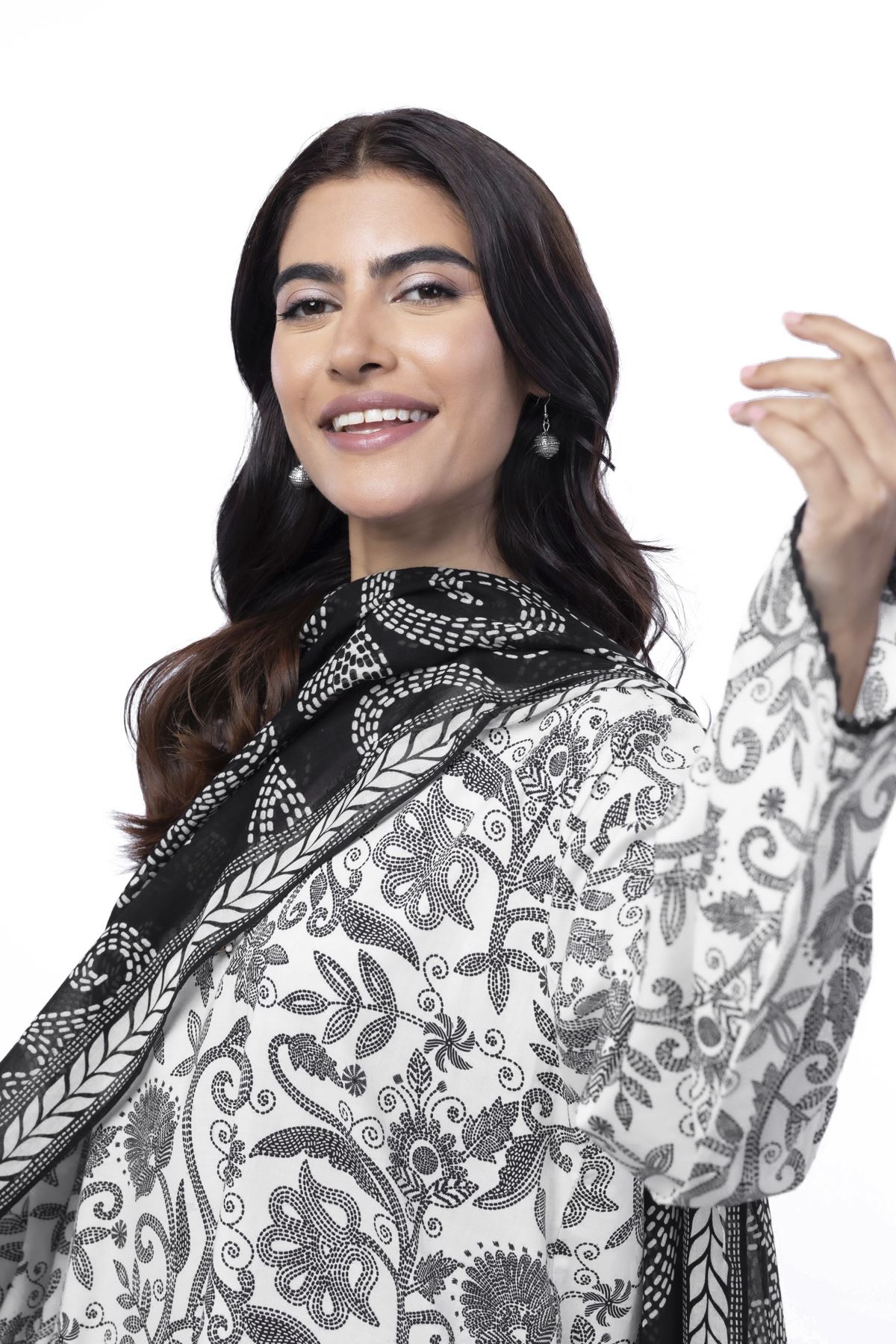 Printed Cotton Fabrics 3 Piece - 1001902030