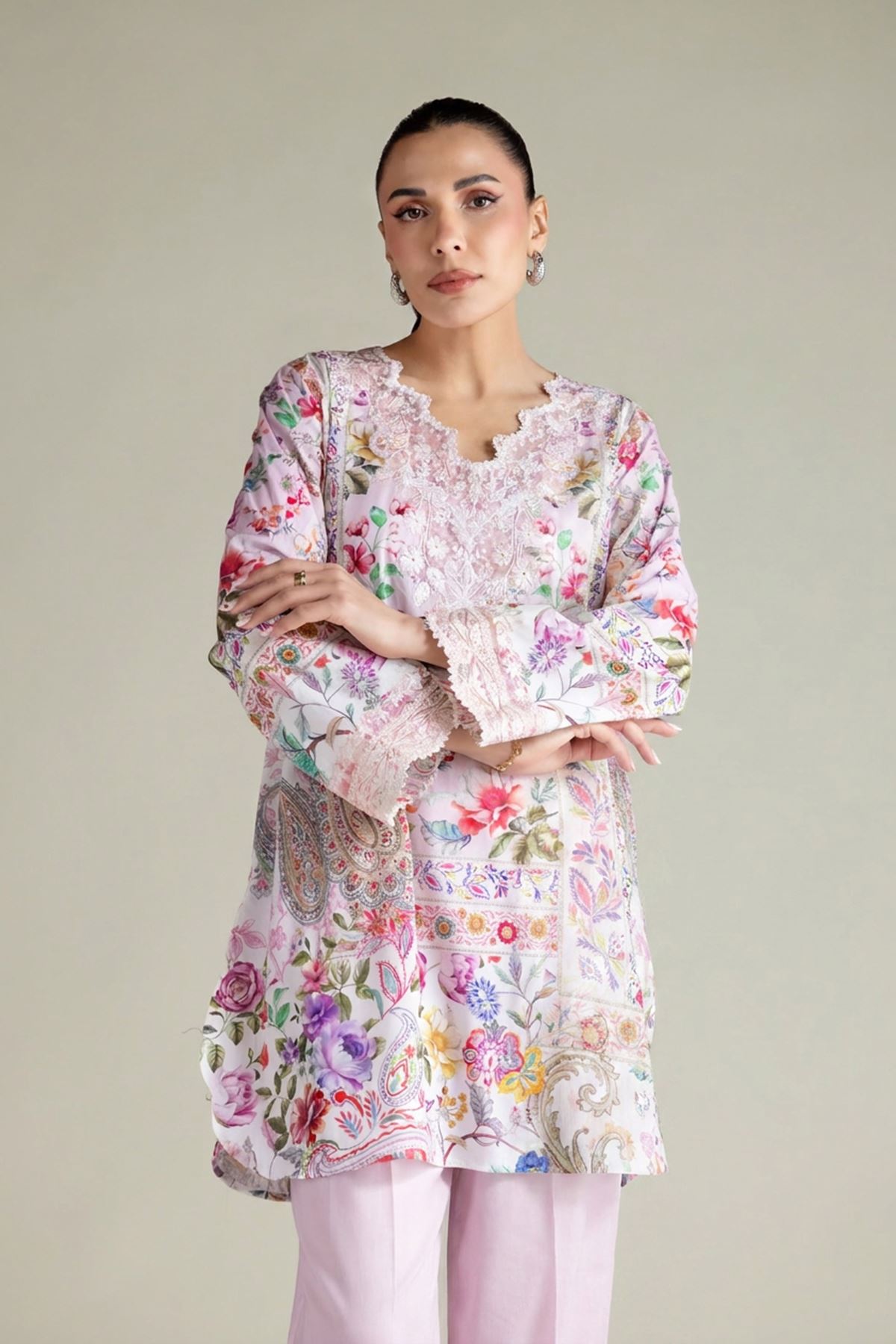 Embroidered Lawn Lawn Tailored 2-Piece - 12-26-301-A-E1-VG