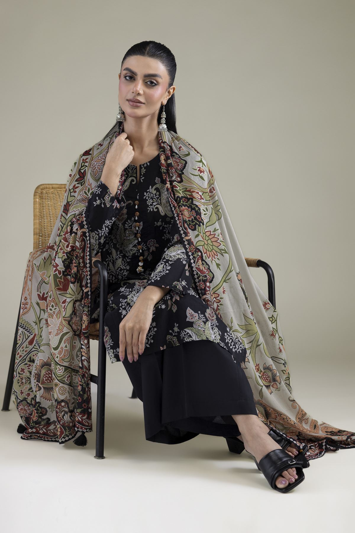 Printed Lawn Lawn Tailored 3-Piece - T-A11-26-210FF1-VG